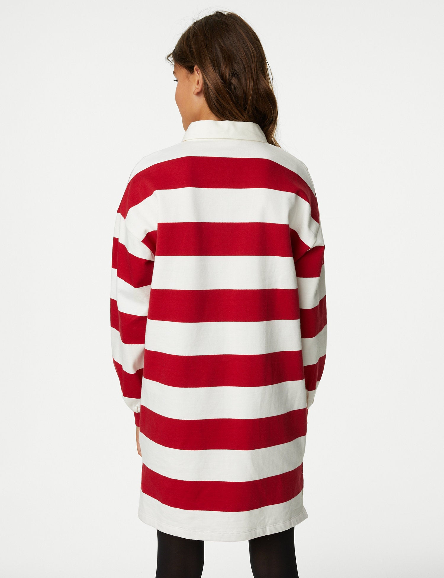 Pure Cotton Striped Dress