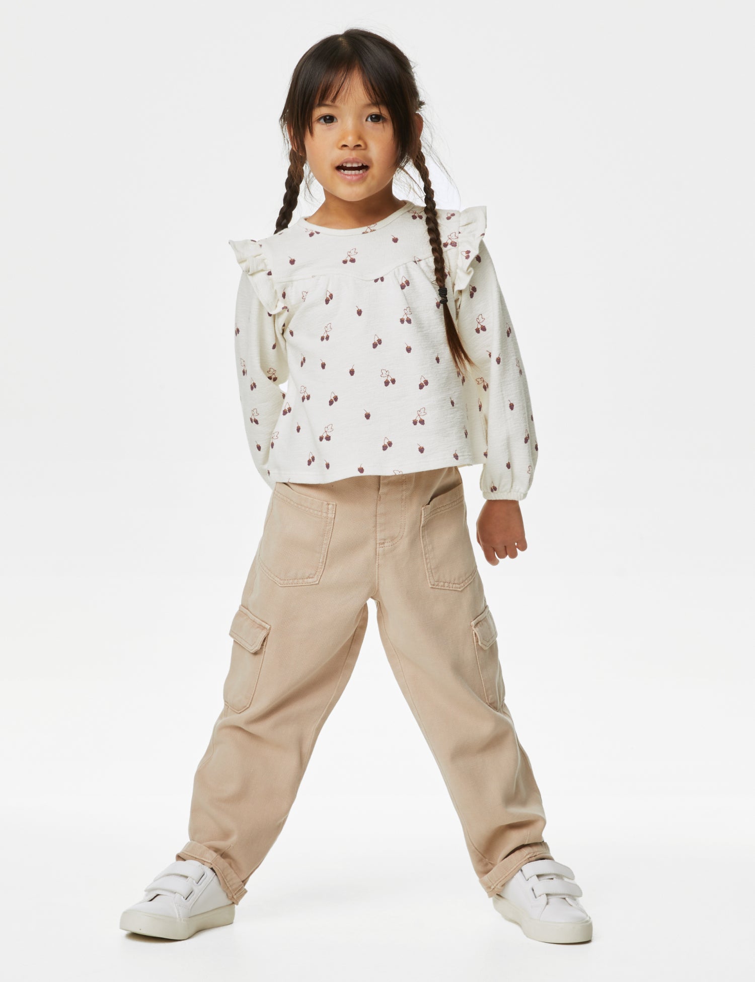 Pure Cotton Fruit Print Top