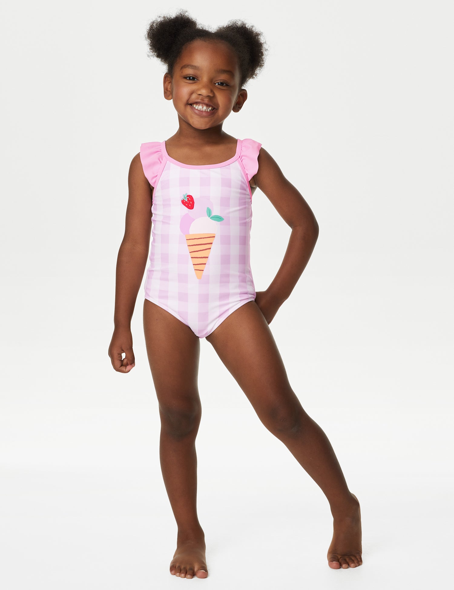 Gingham Ice Cream Swimsuit