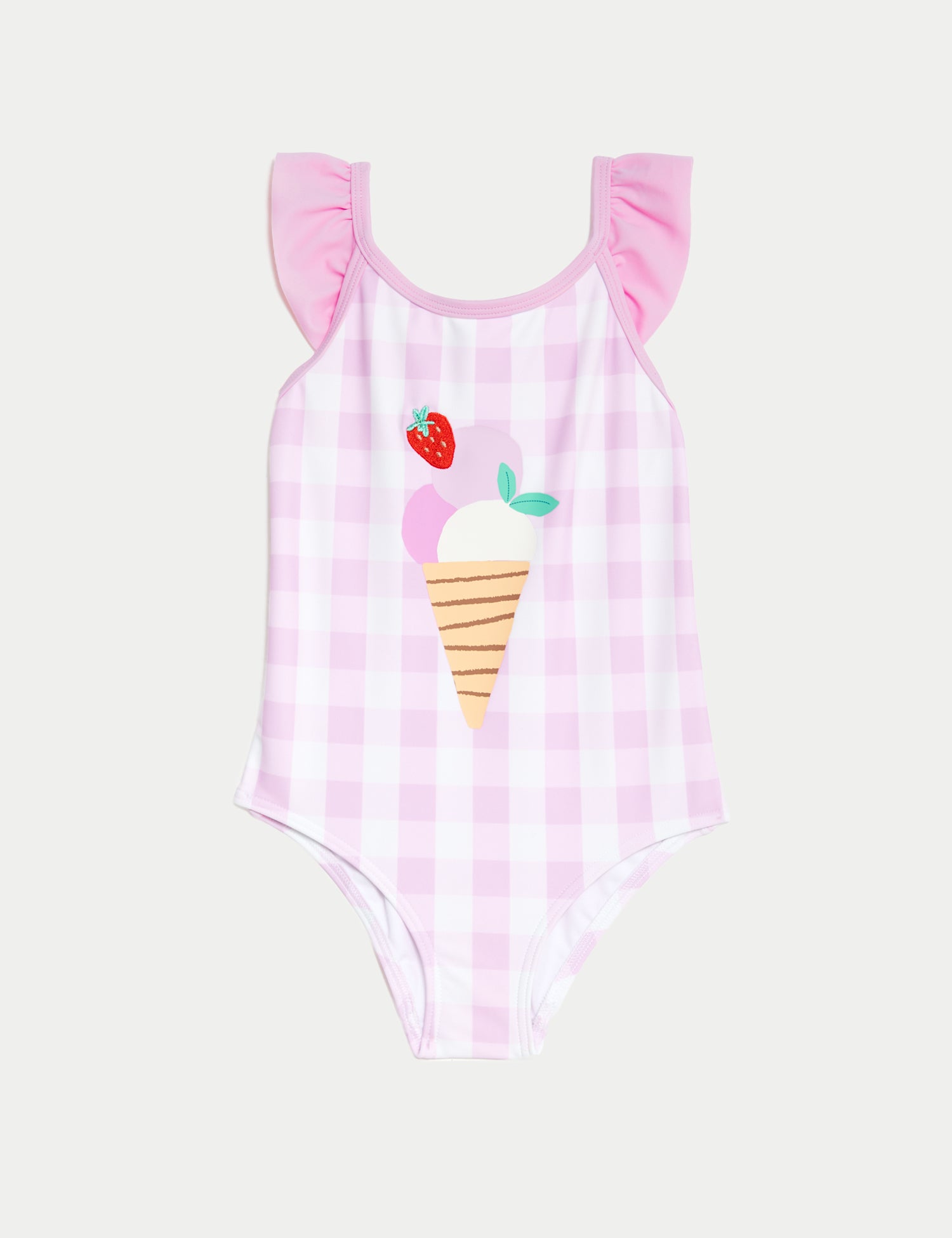 Gingham Ice Cream Swimsuit
