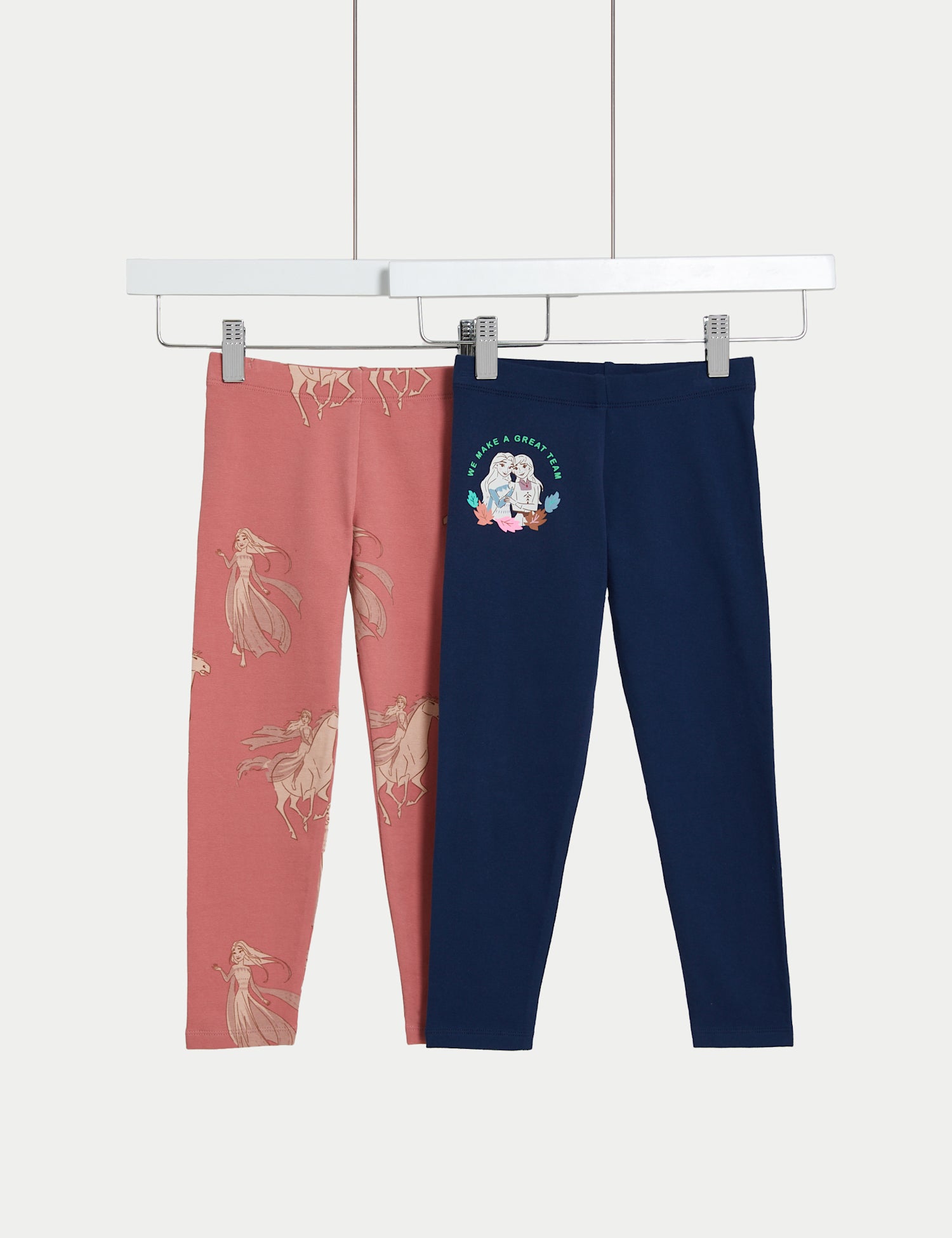 2pk Disney Frozen™ Cotton Rich Leggings