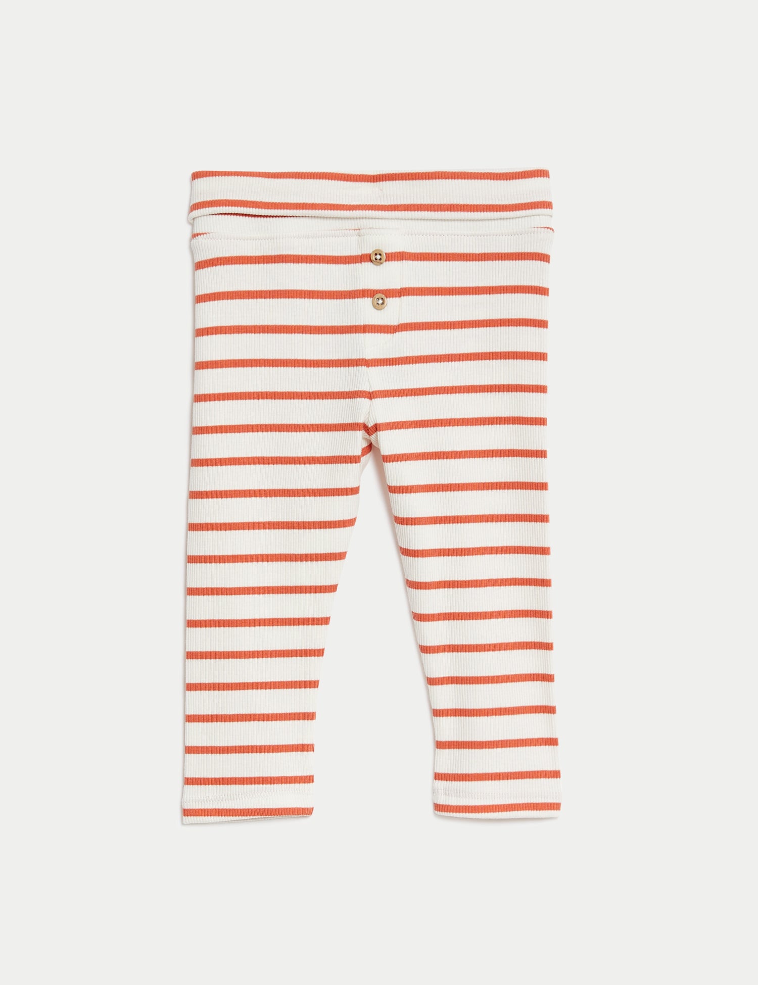 3pk Cotton Rich Striped Leggings