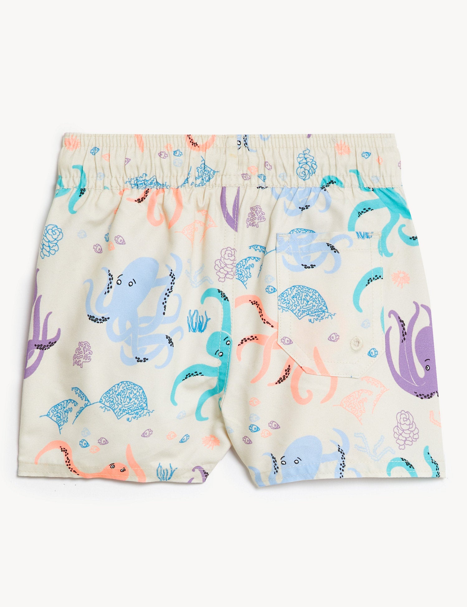 Octopus Print Swim Shorts