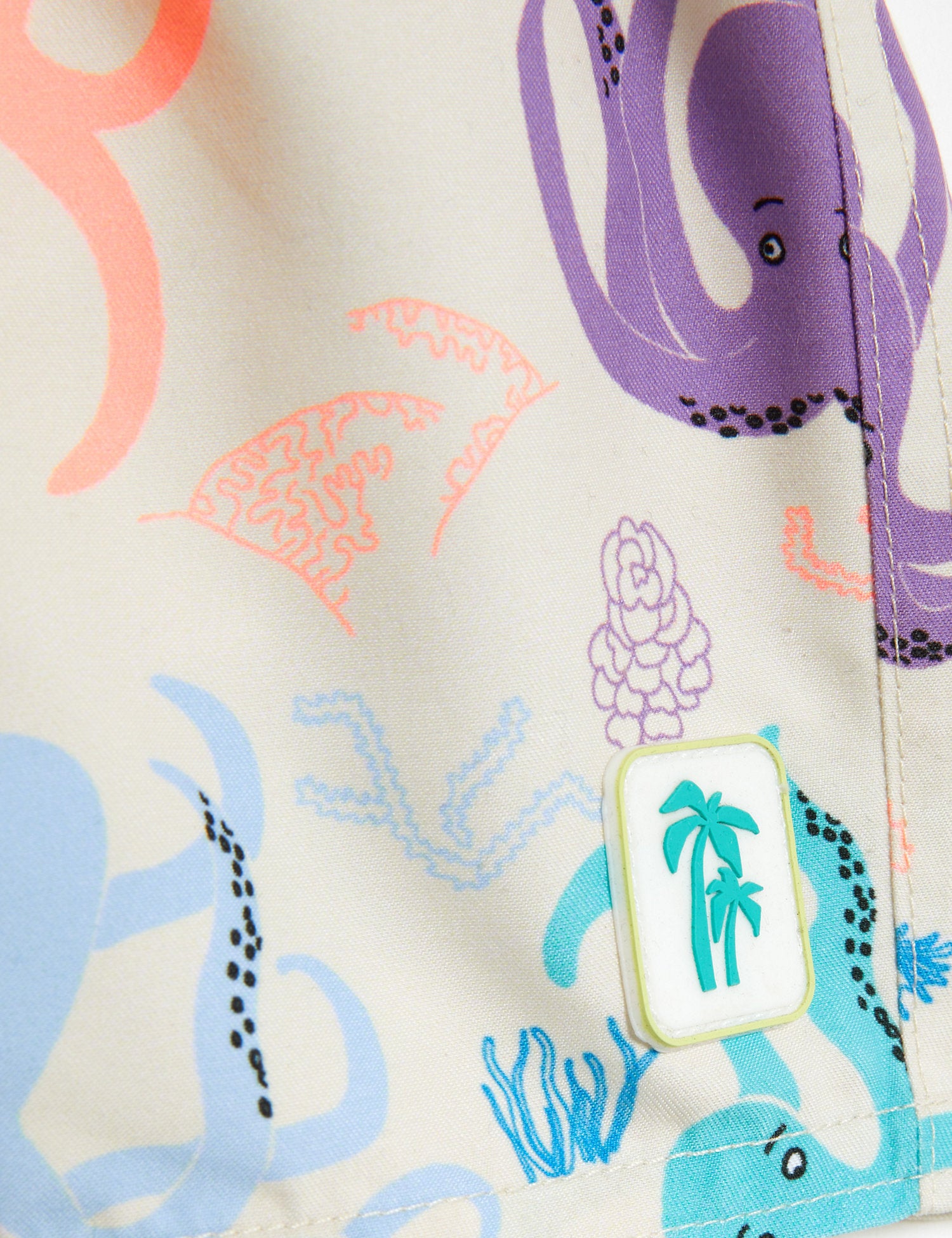 Octopus Print Swim Shorts