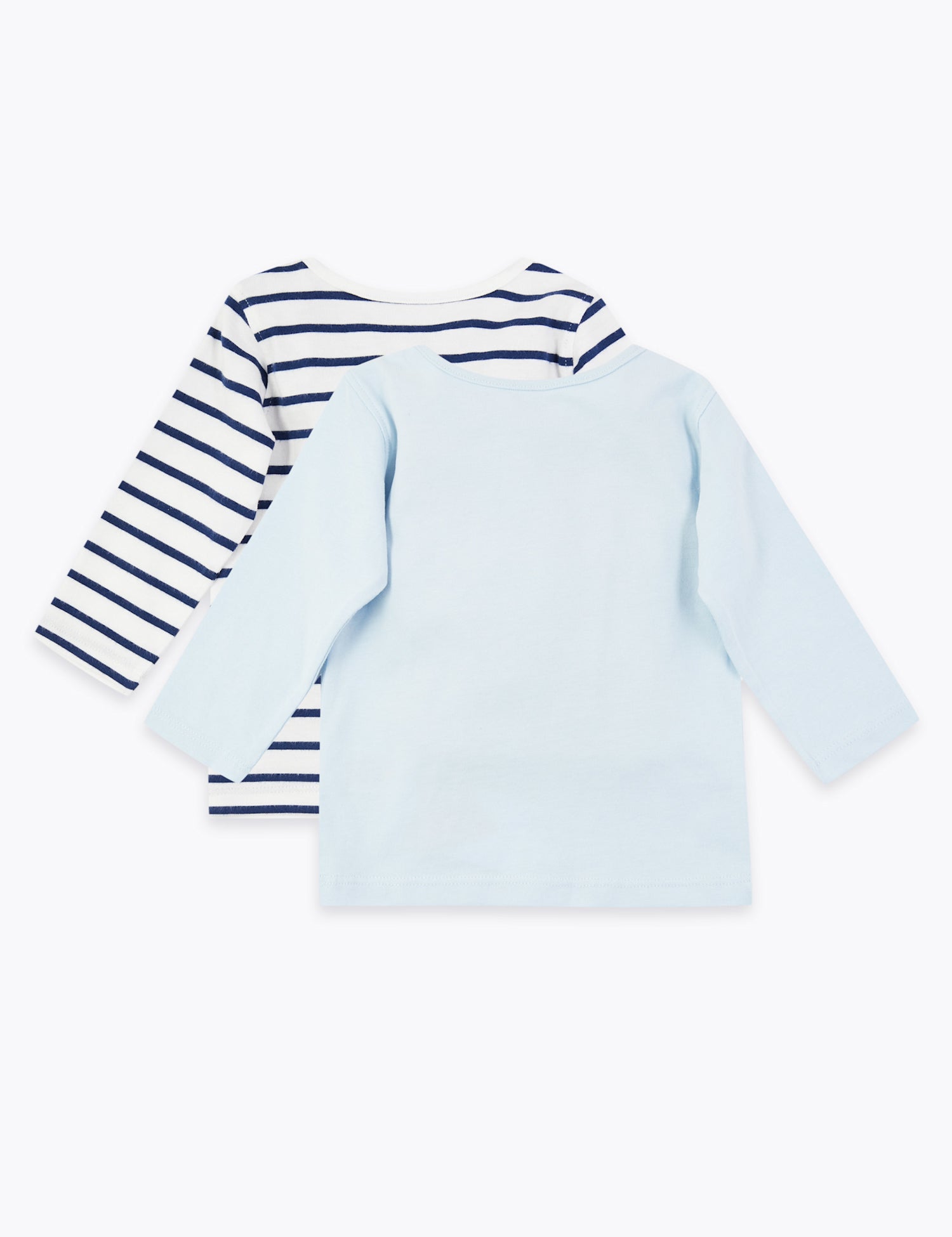 2 Pack Pure Cotton Whale Print Tops