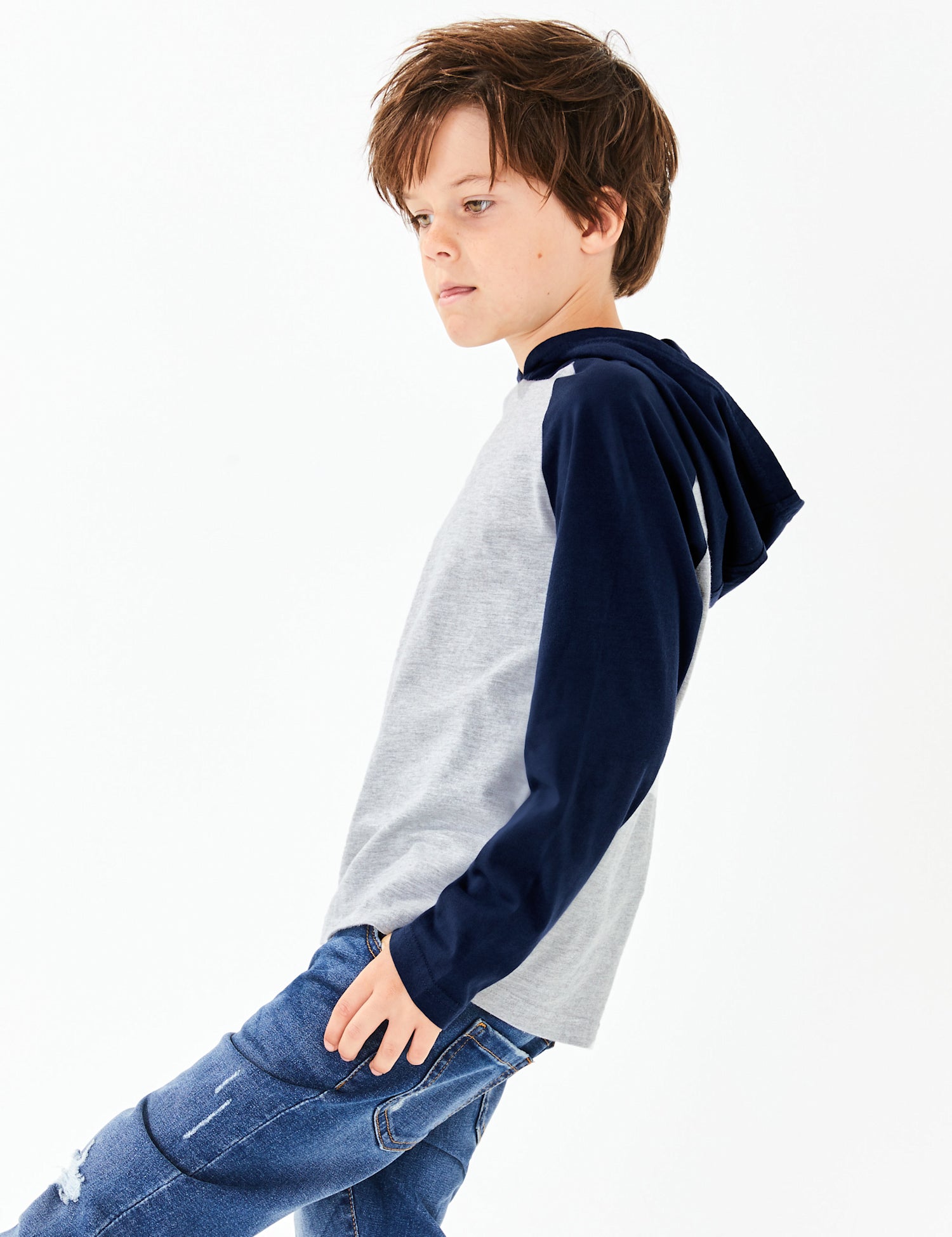 2 Pack Cotton Raglan Sleeve Tops