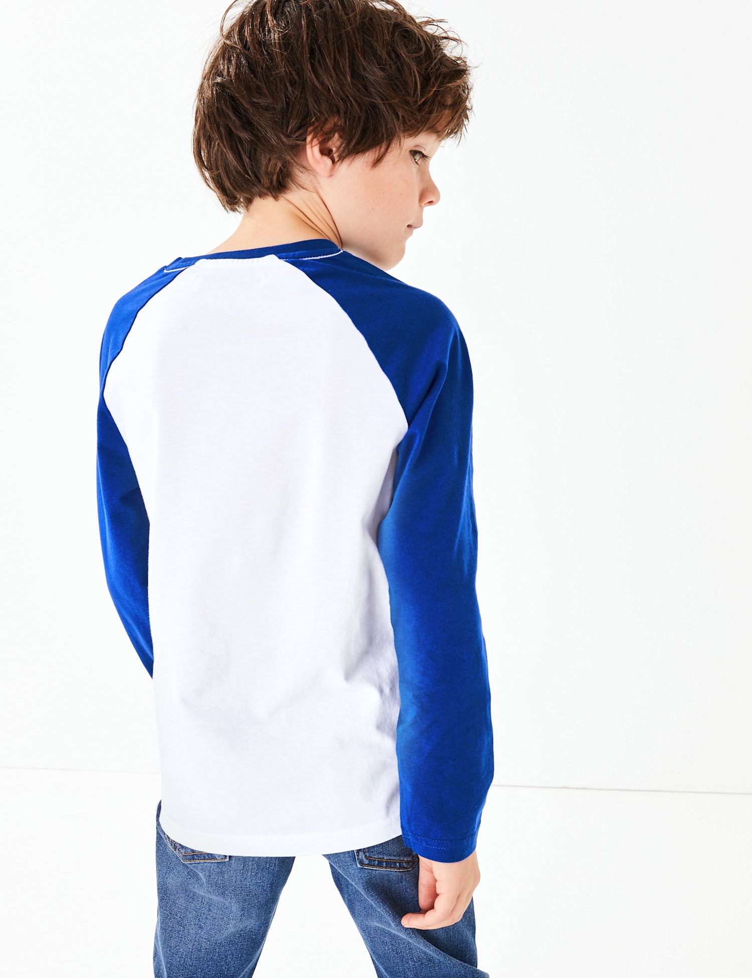 2 Pack Cotton Raglan Sleeve Tops