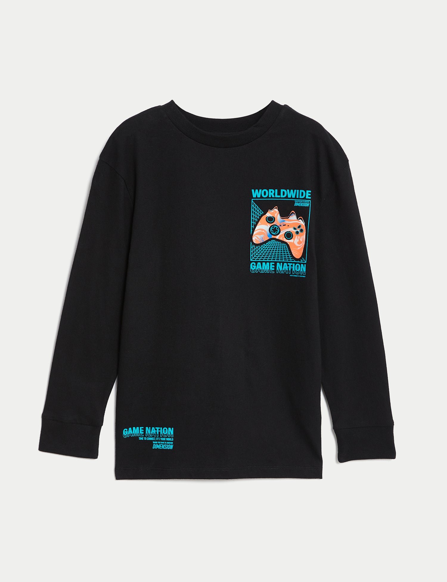Pure Cotton Gaming Graphic Top