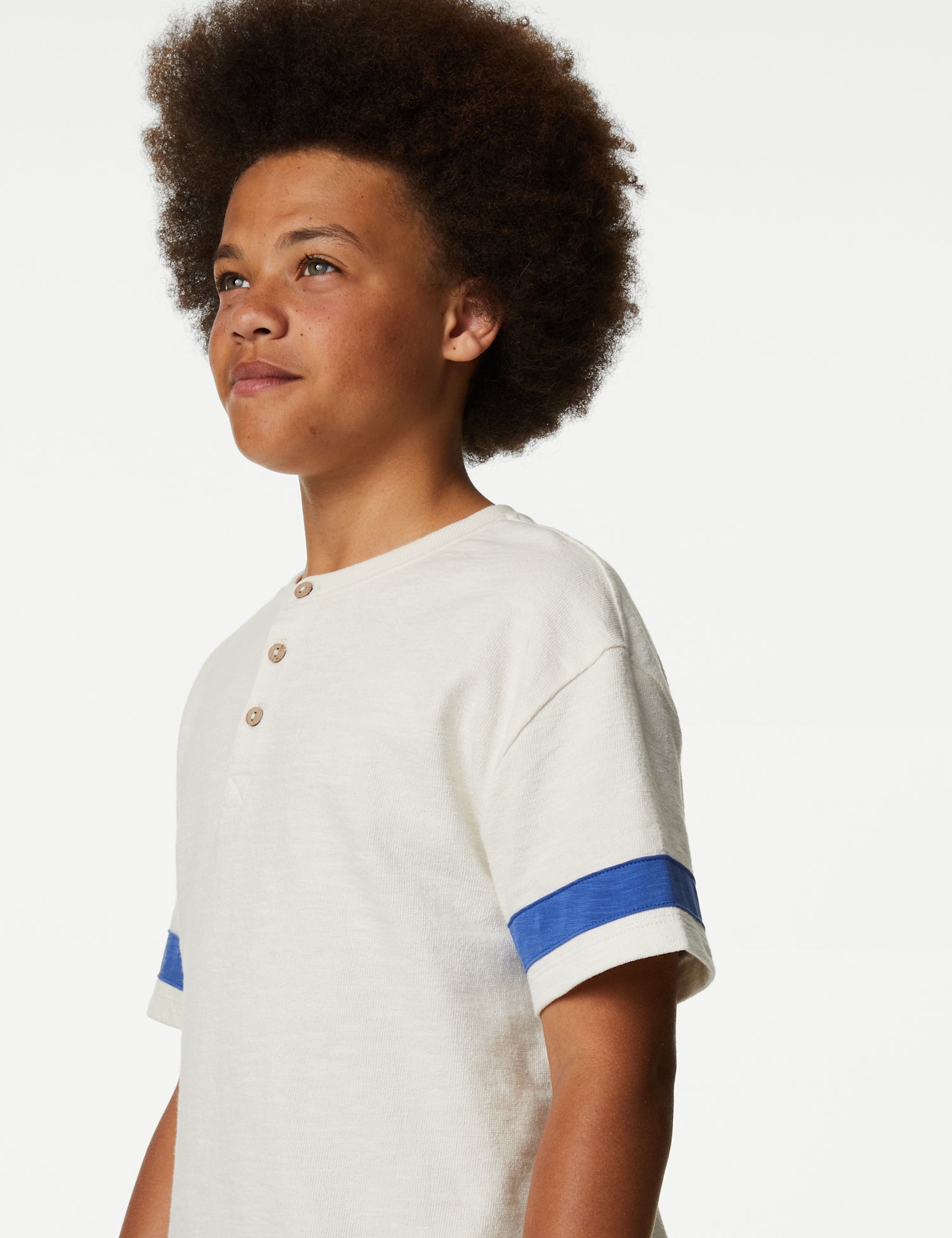 Pure Cotton Textured T-Shirt