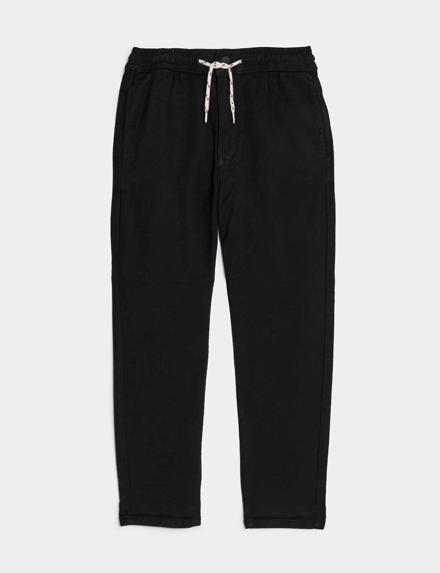 Relaxed Cotton Rich Elasticated Waist Chinos