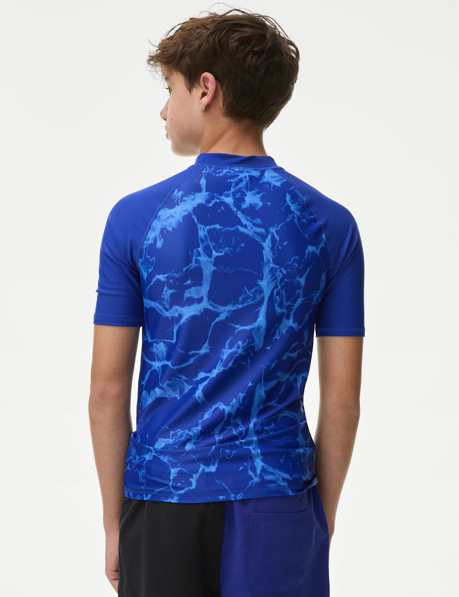Wave Print Rash Vest