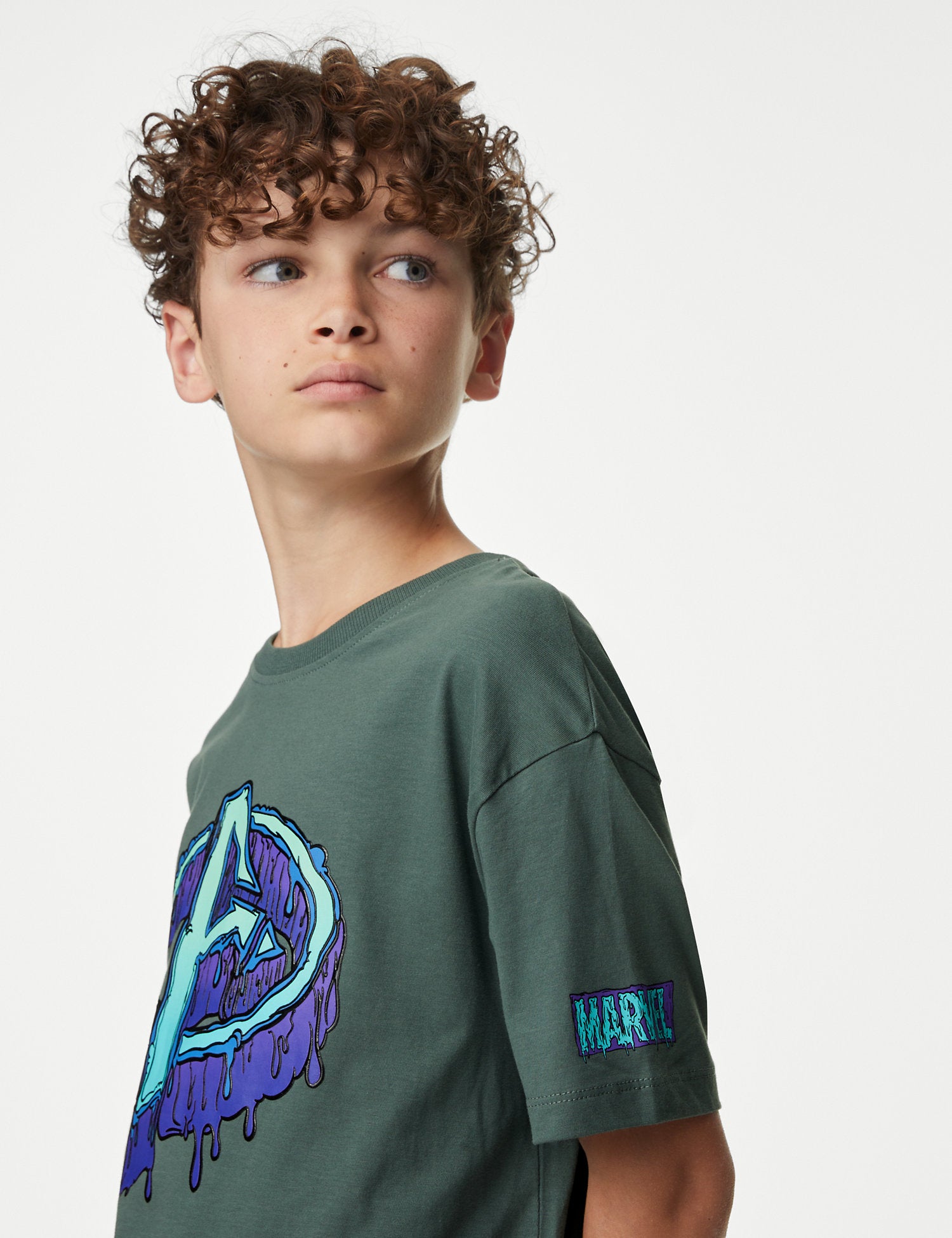Pure Cotton Avengers™ Print T-Shirt