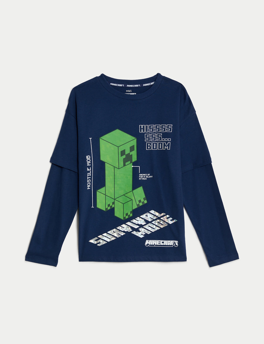 Pure Cotton Minecraft™ Top