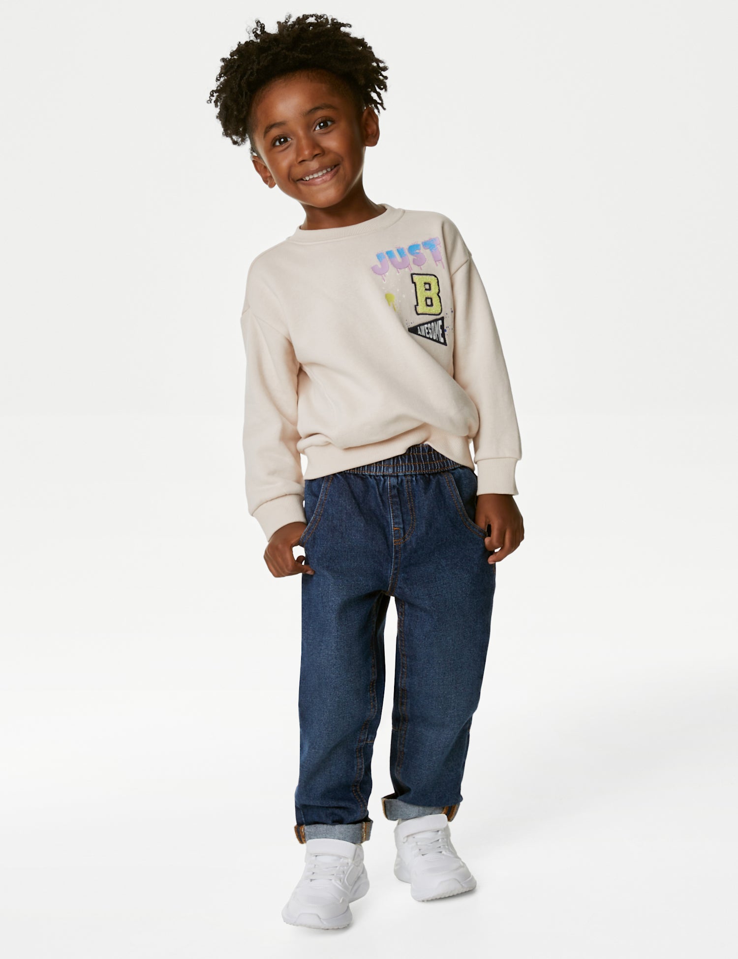 Relaxed Denim Jeans