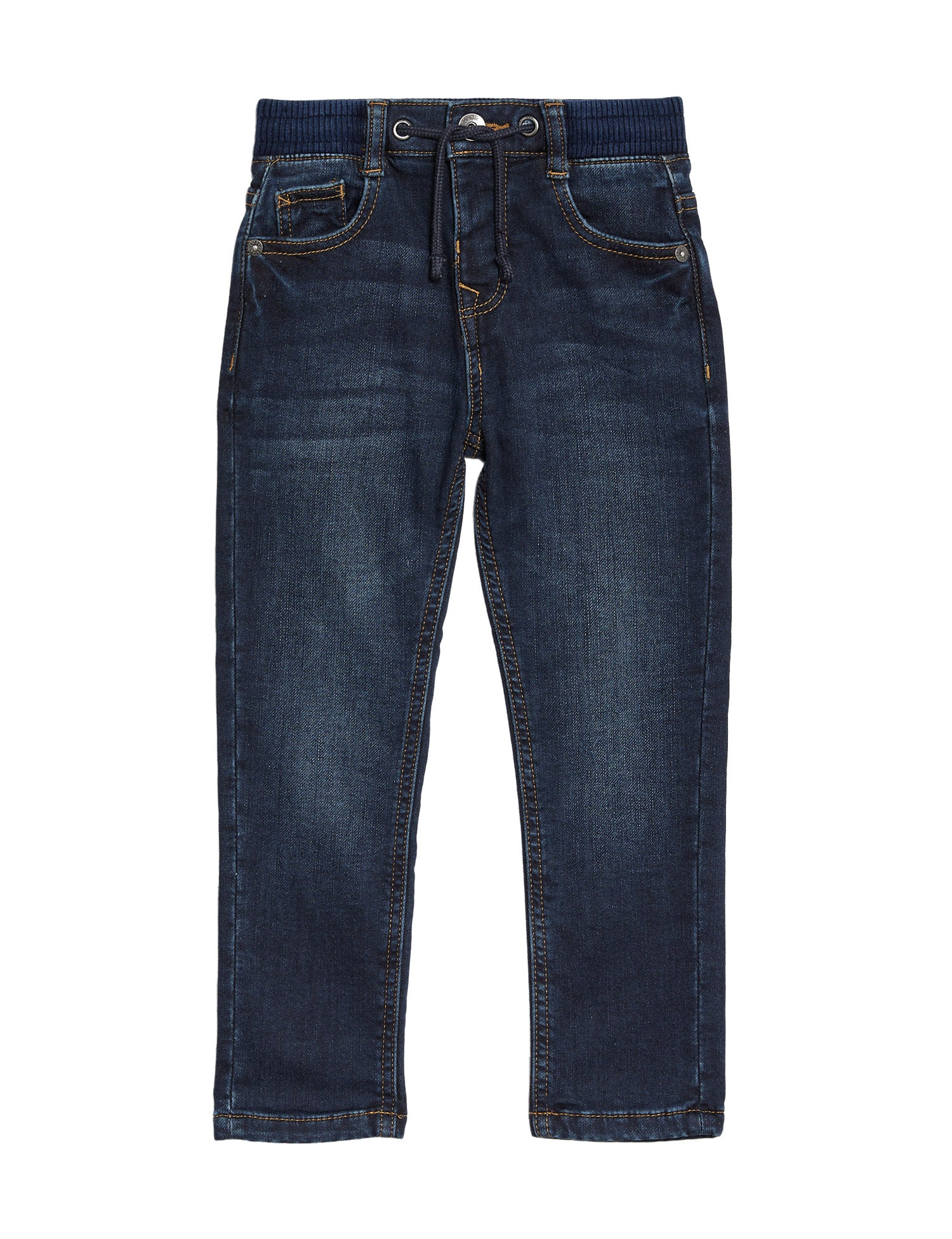Regular Cotton Rich Elasticated Waist Jeans