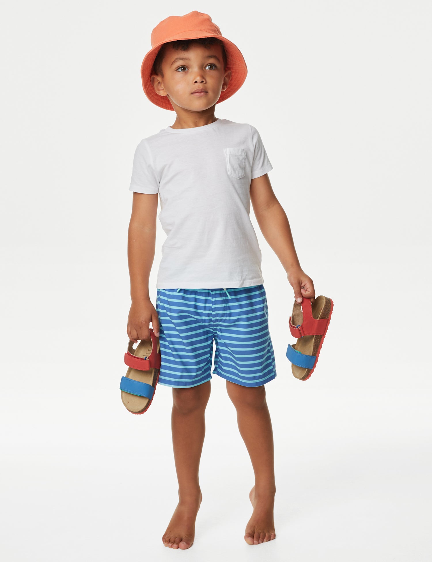 Striped Swim Shorts