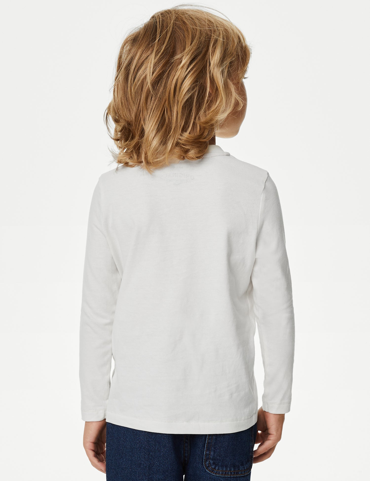 2pk Pure Cotton Happy Slogan & Plain Tops