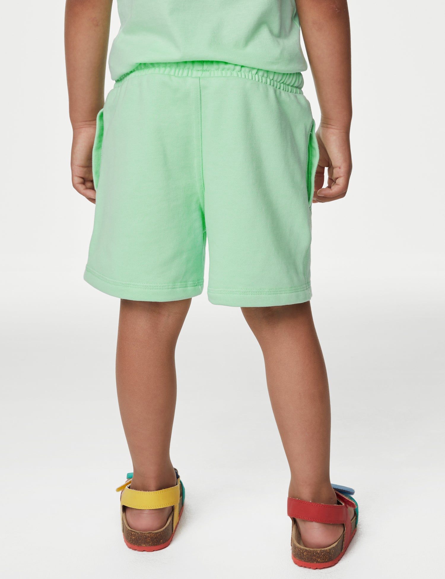 Cotton Rich Plain Shorts