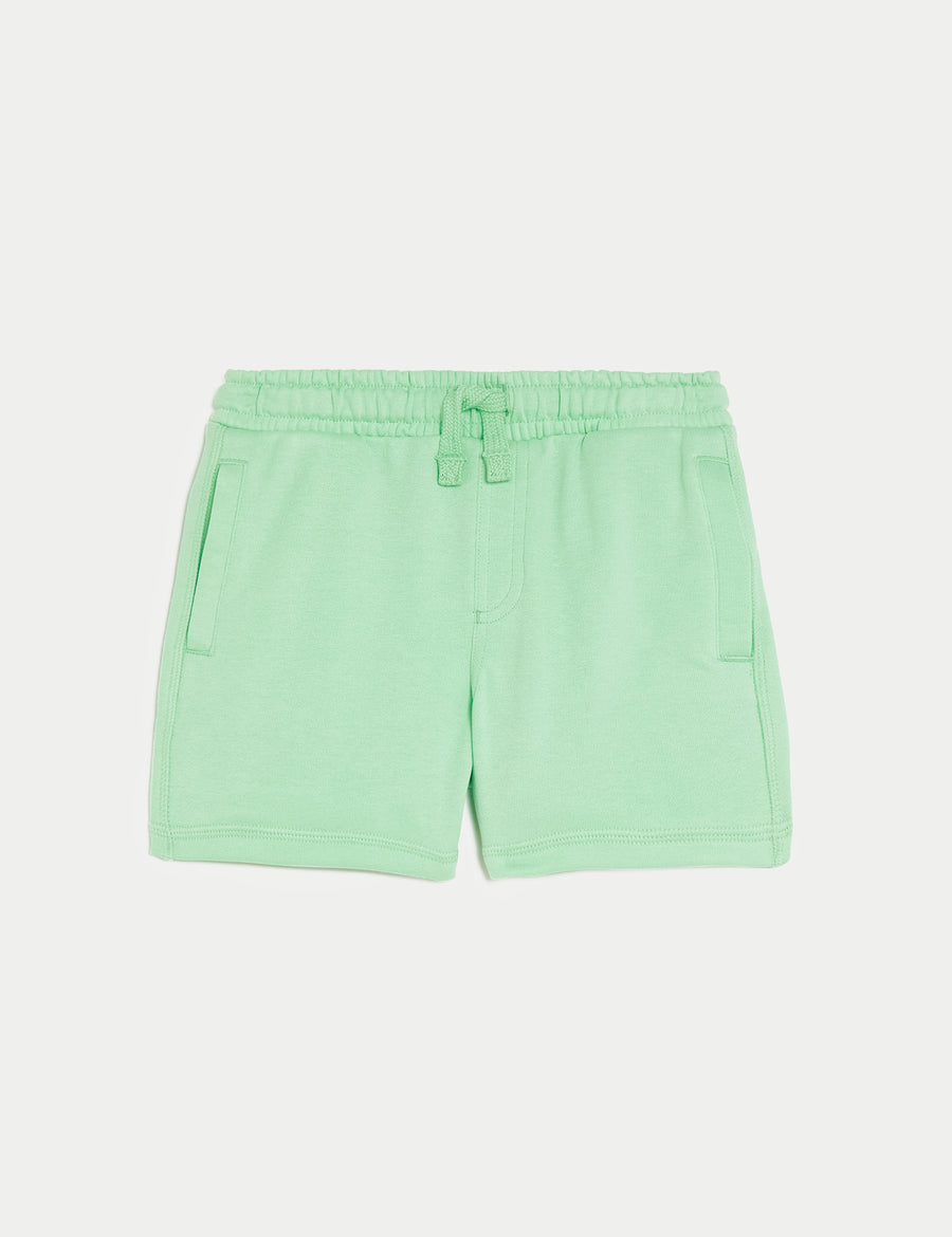 Cotton Rich Plain Shorts