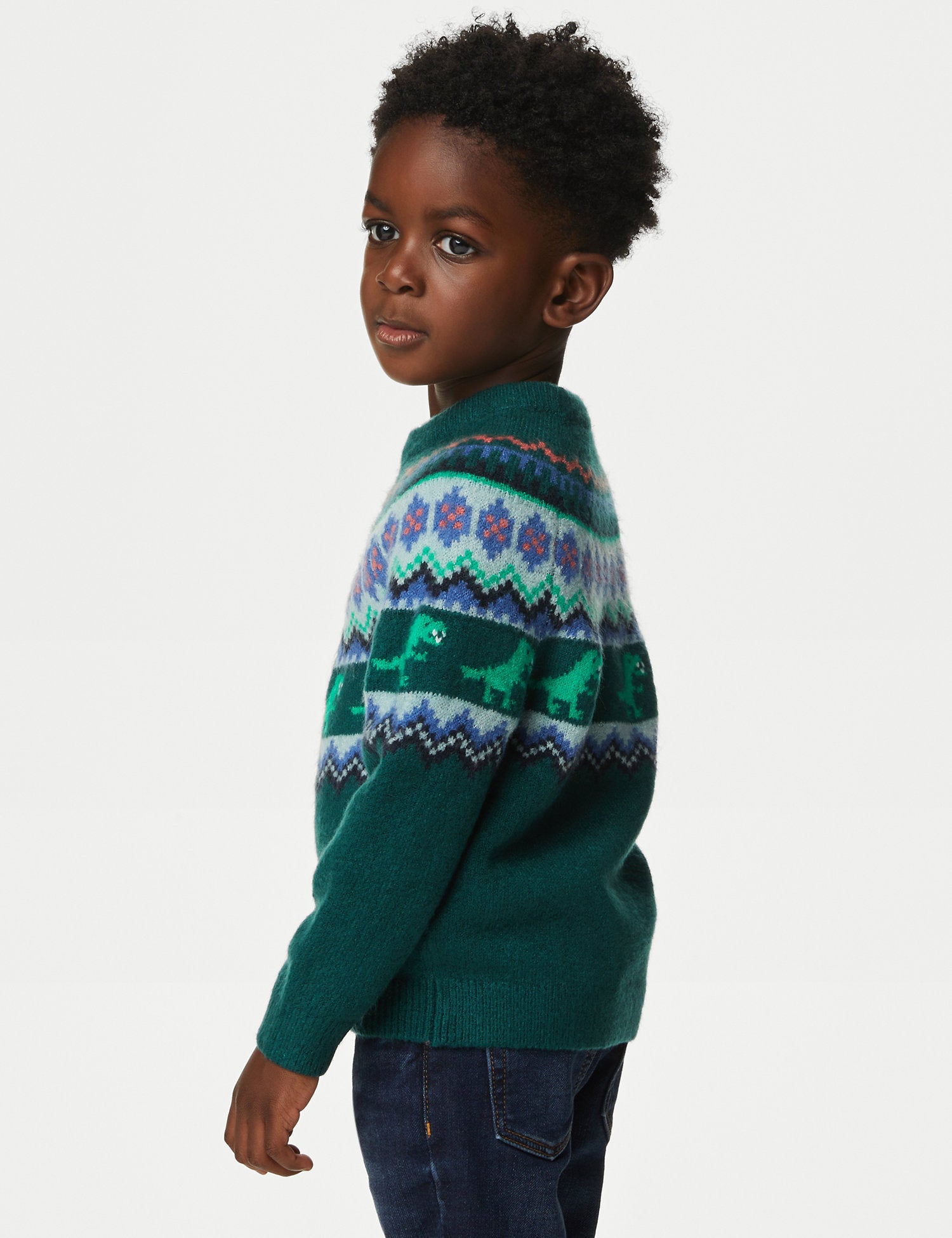Dinosaur Fair Isle Jumper