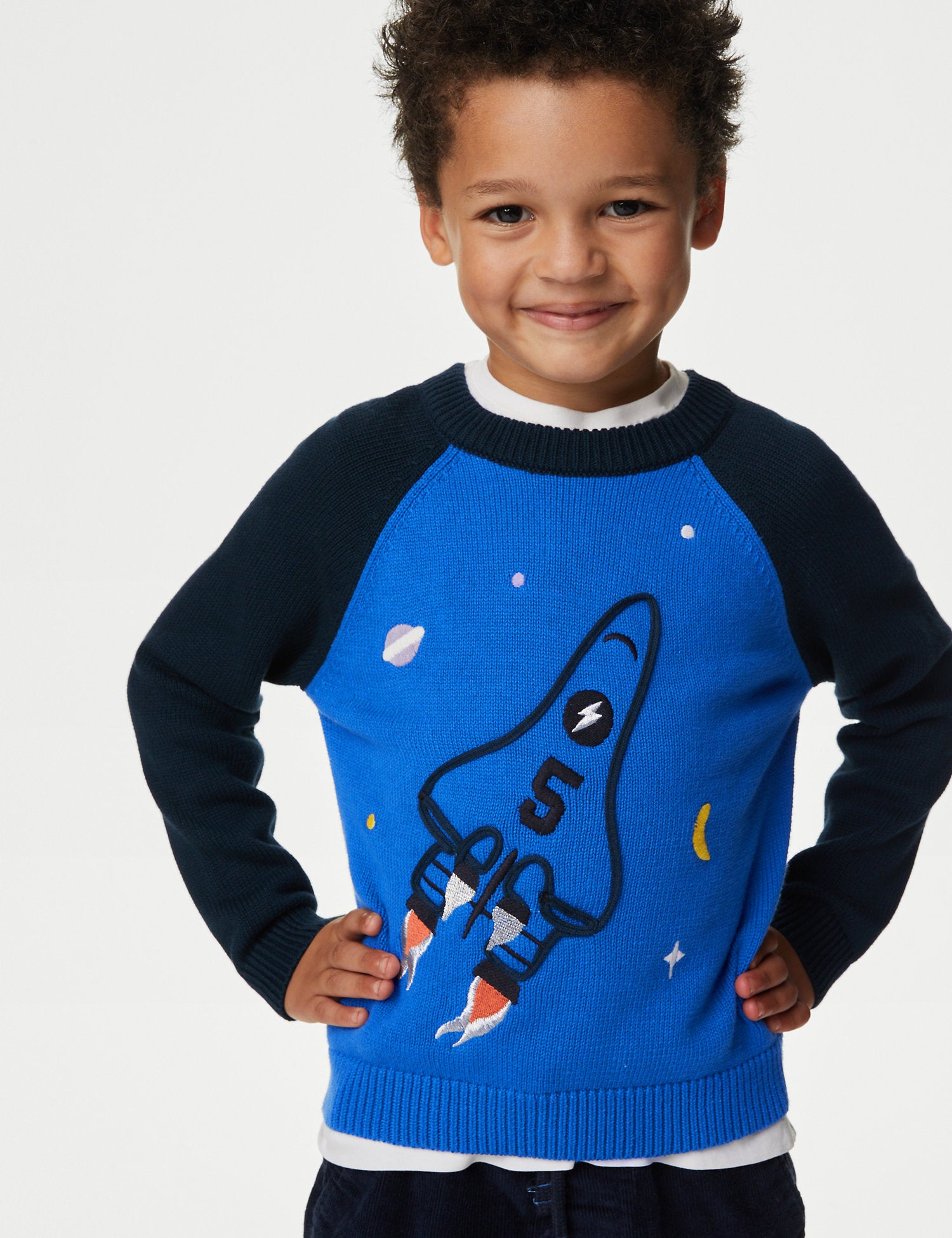 Pure Cotton Rocket Jumper