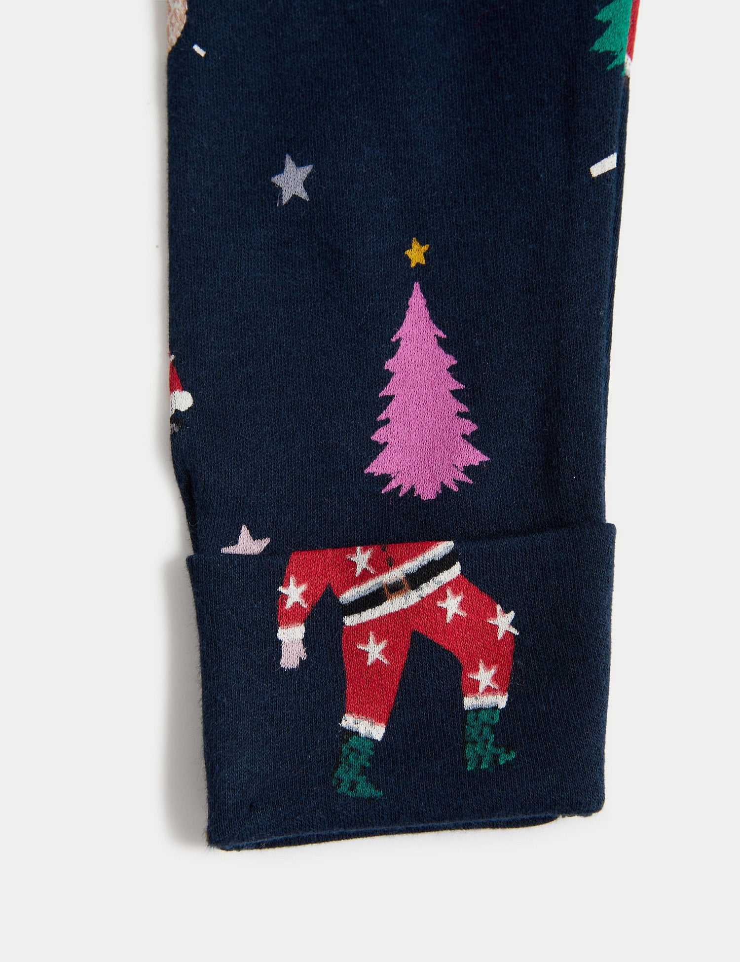 Kids' Disco Santa Family Christmas Sleepsuit