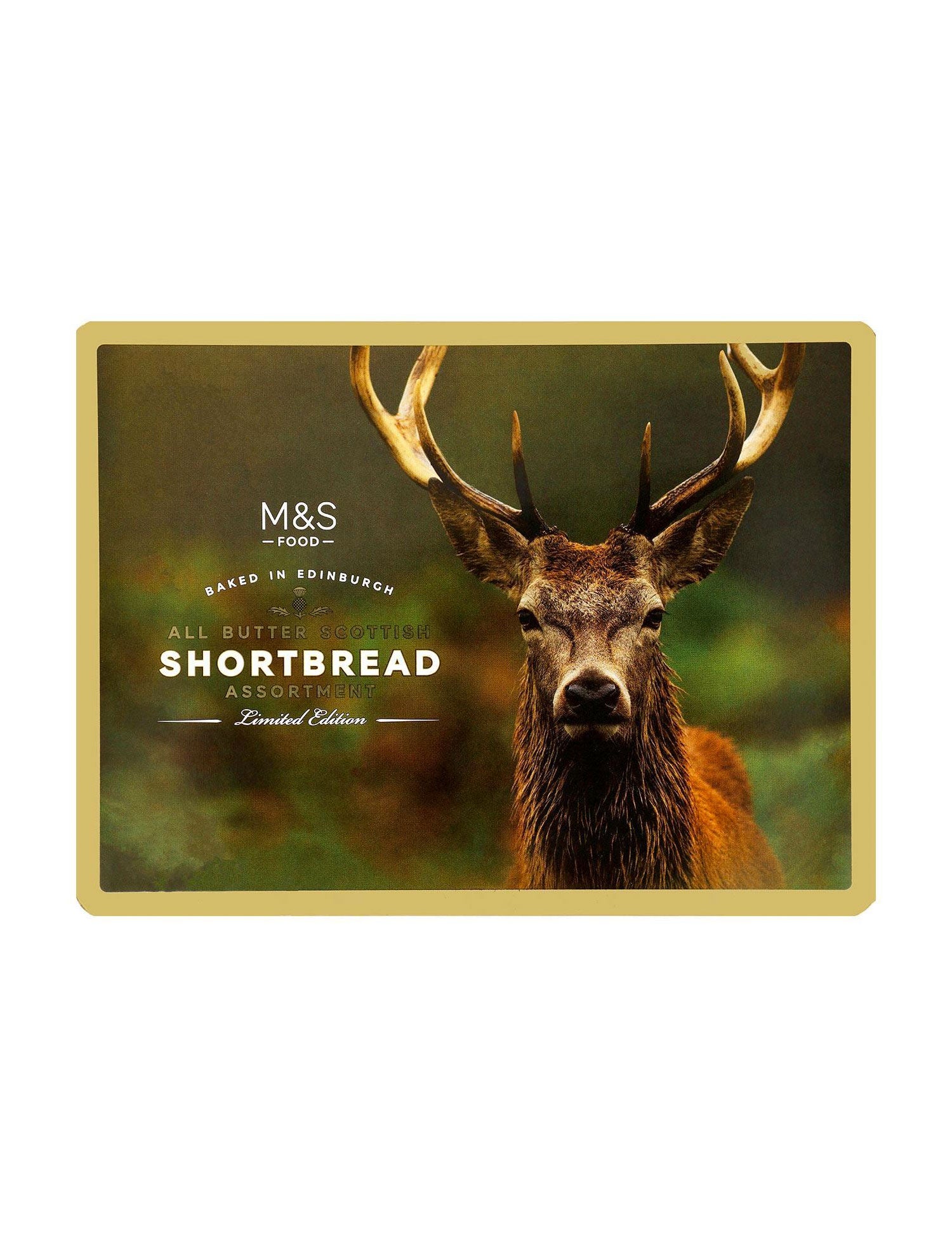 Scottish All Butter Shortbread Assortment Tin 650g