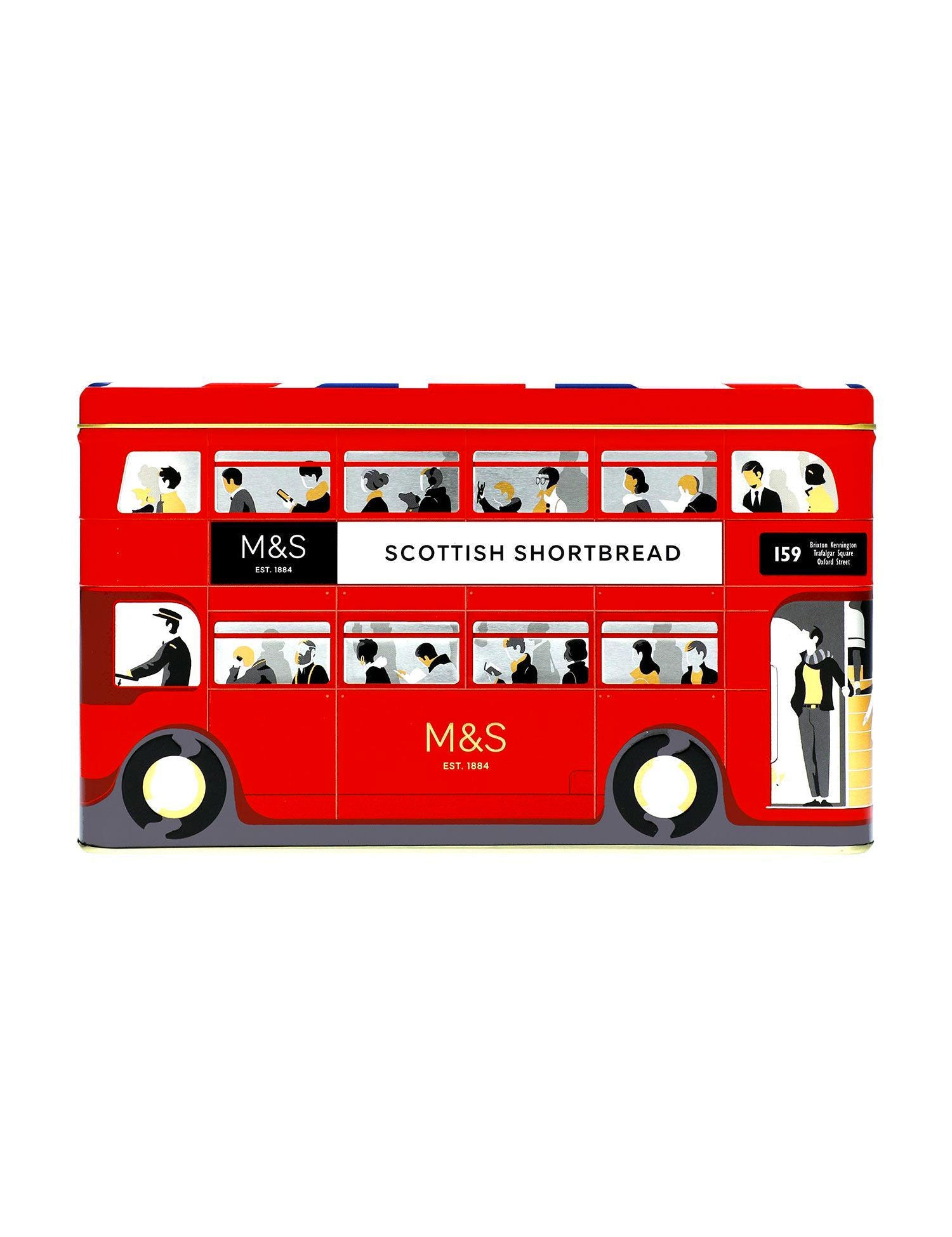 All Butter & Chocolate Shortbread Selection Tin 500g