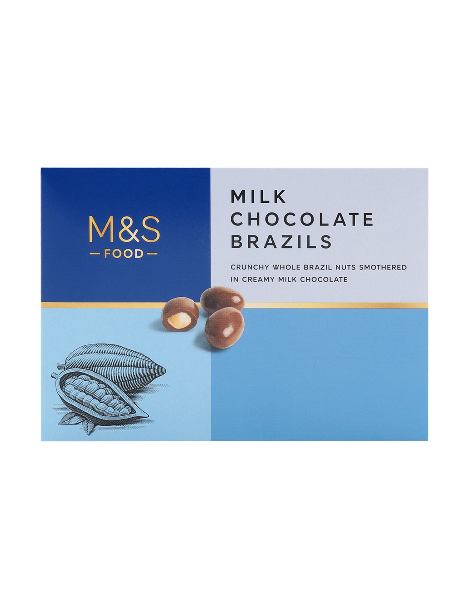 Milk Chocolate Brazils 150g