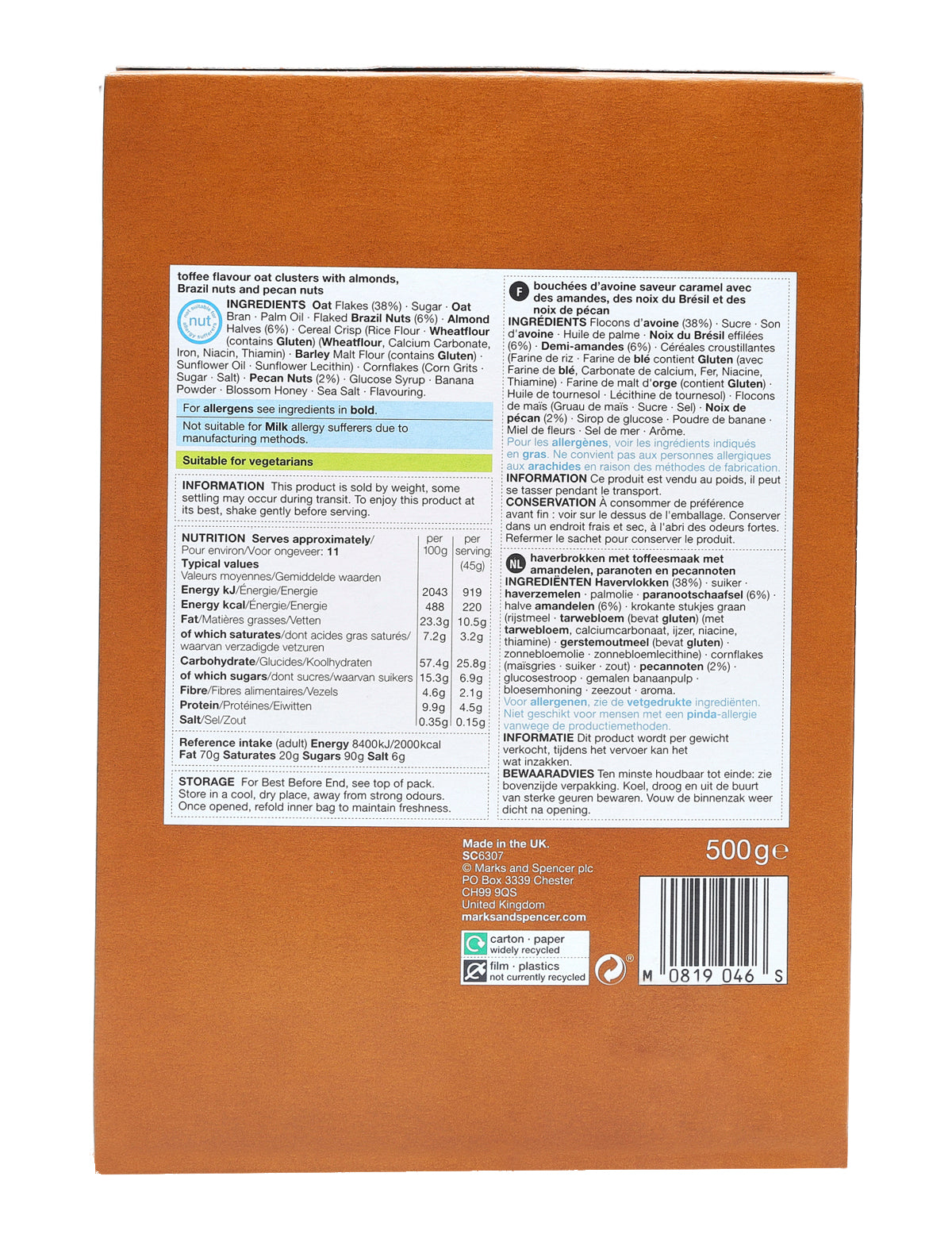 Deliciously Nutty Crunch