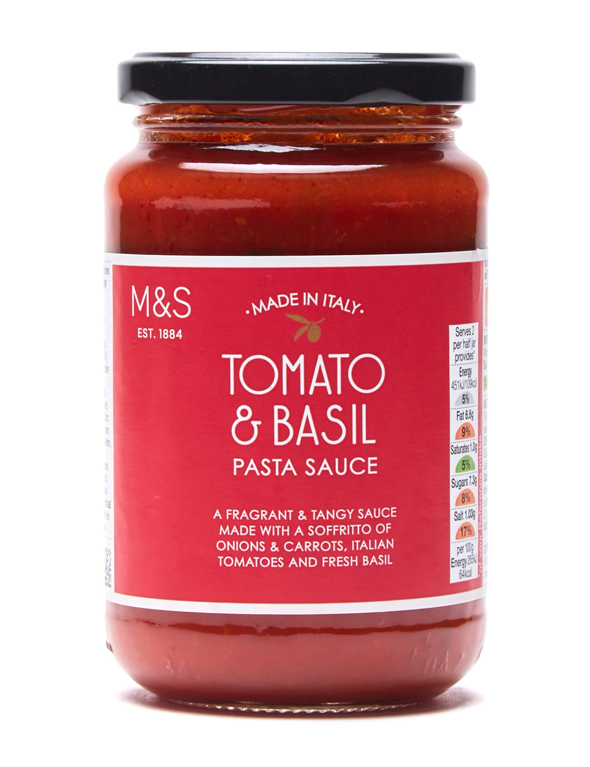 Tomato & Basil Pasta Sauce