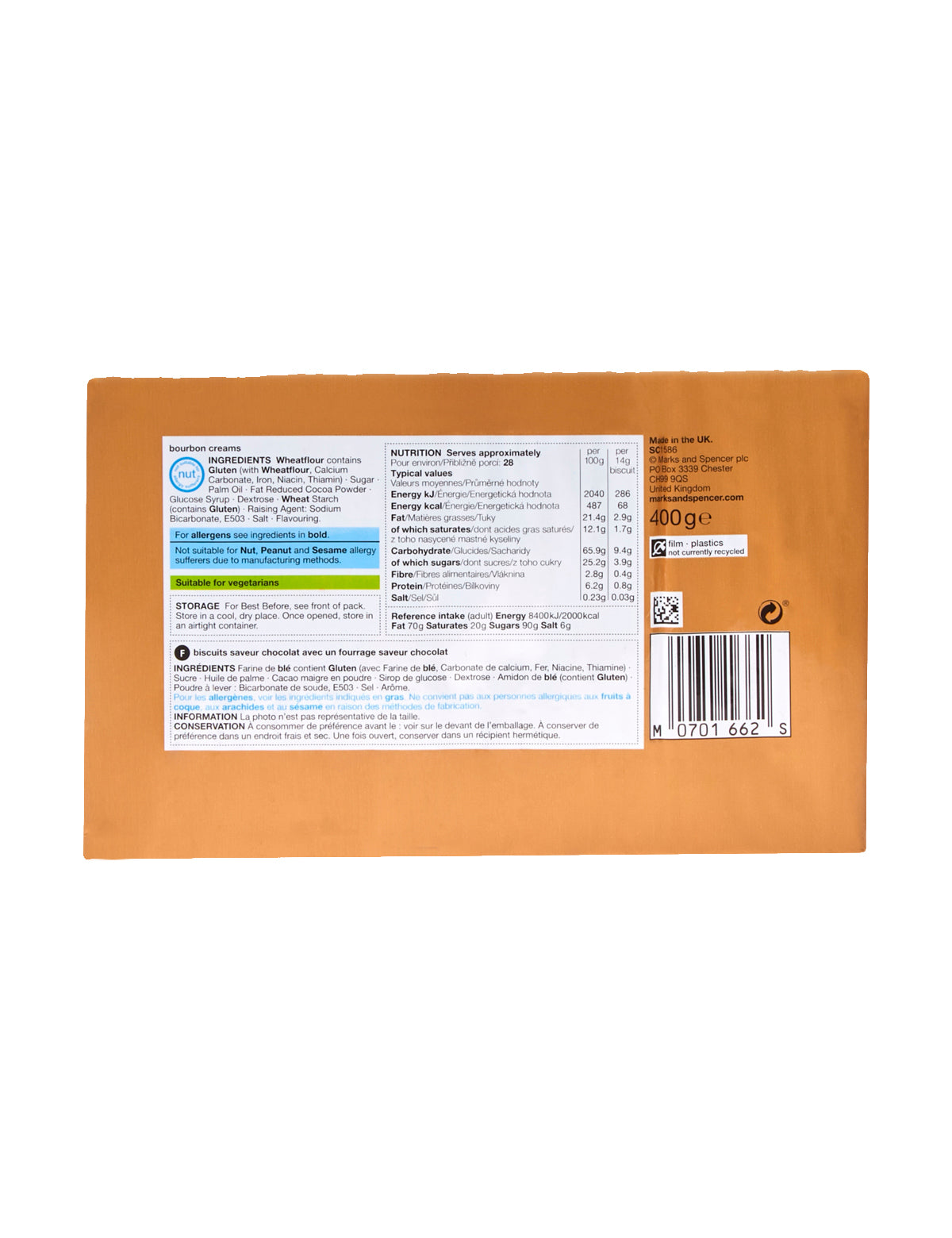 Bourbon Cream Biscuits