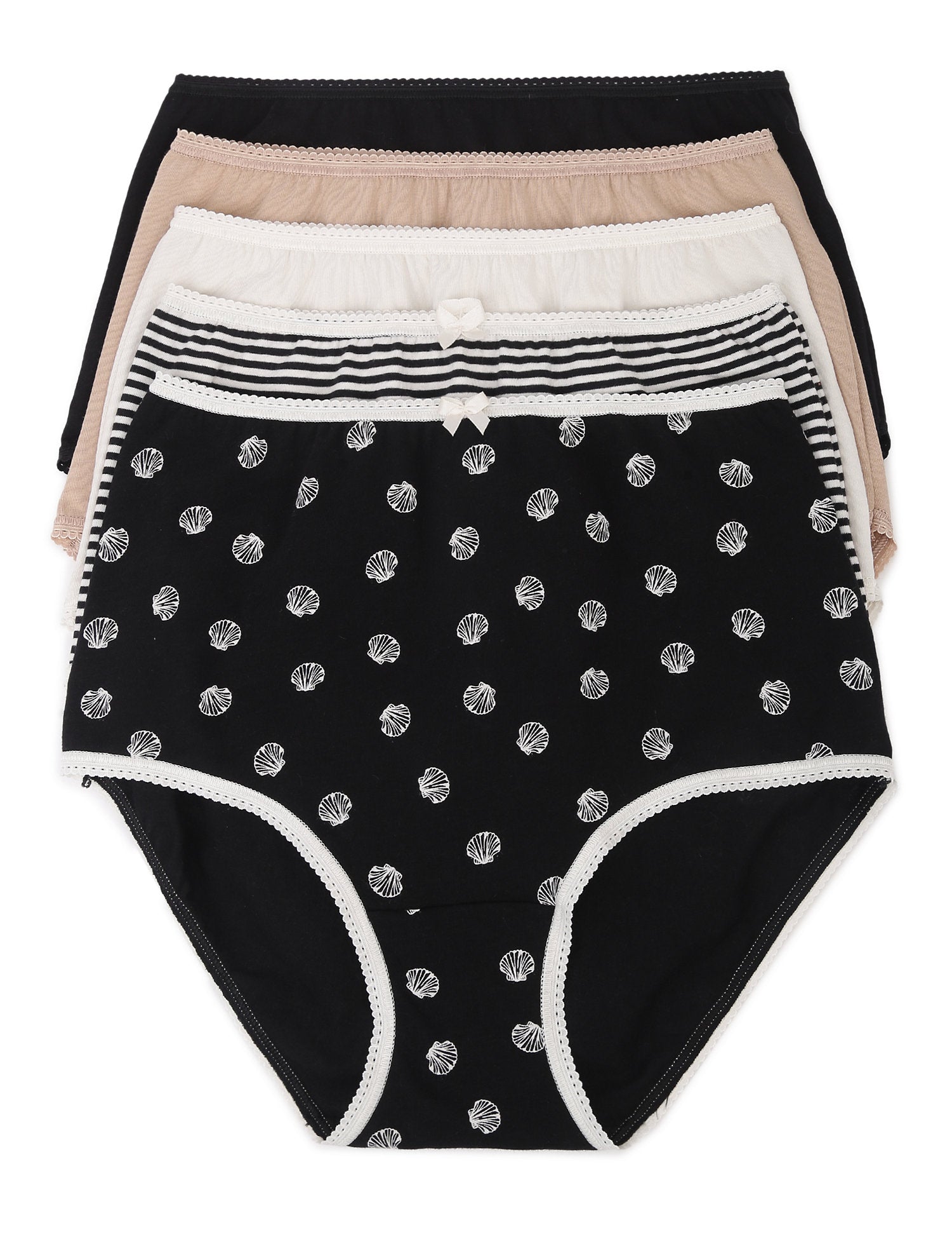 IBO 5pk Cotton Lycra Full Briefs