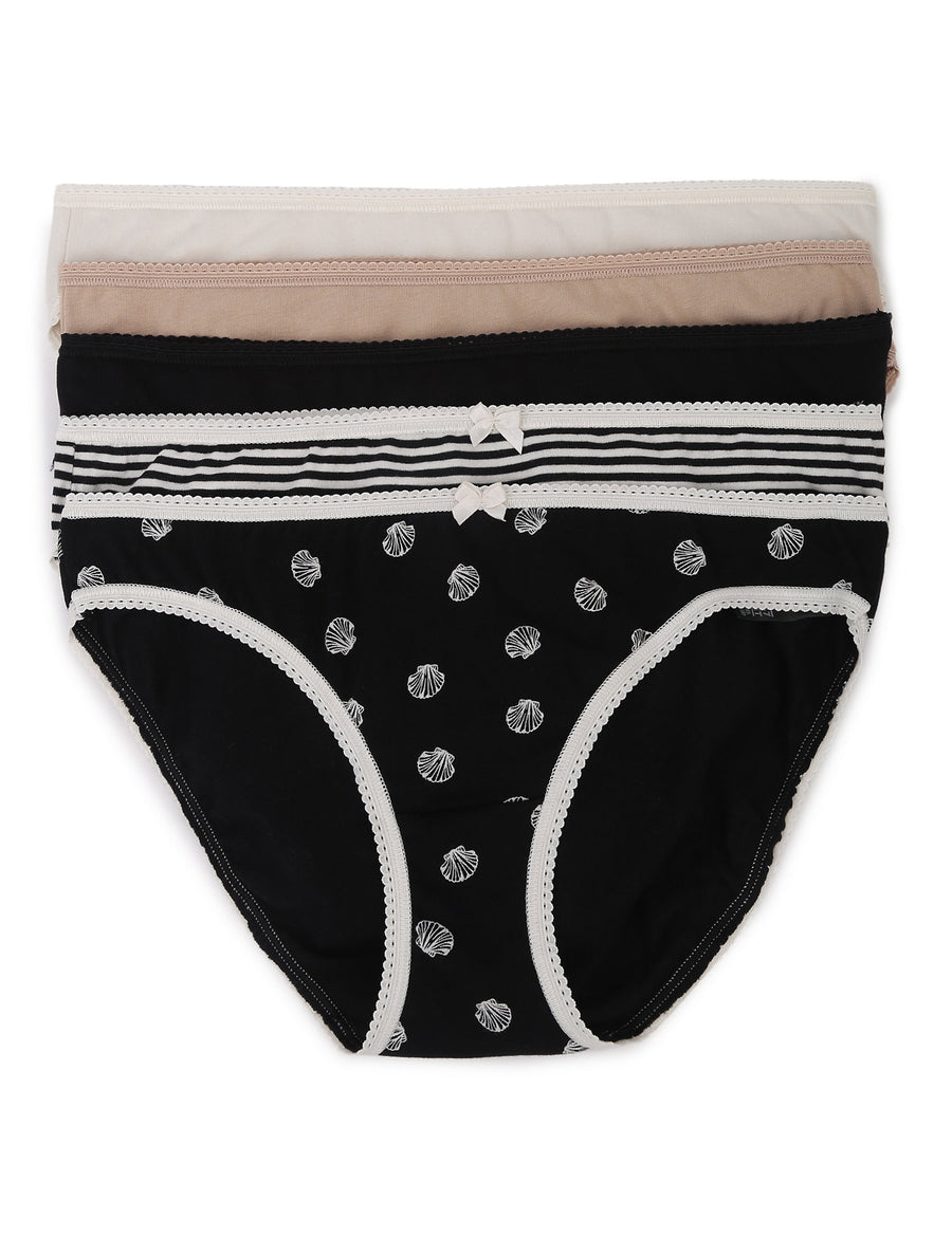 IBO 5pk Cotton Lycra Bikini
