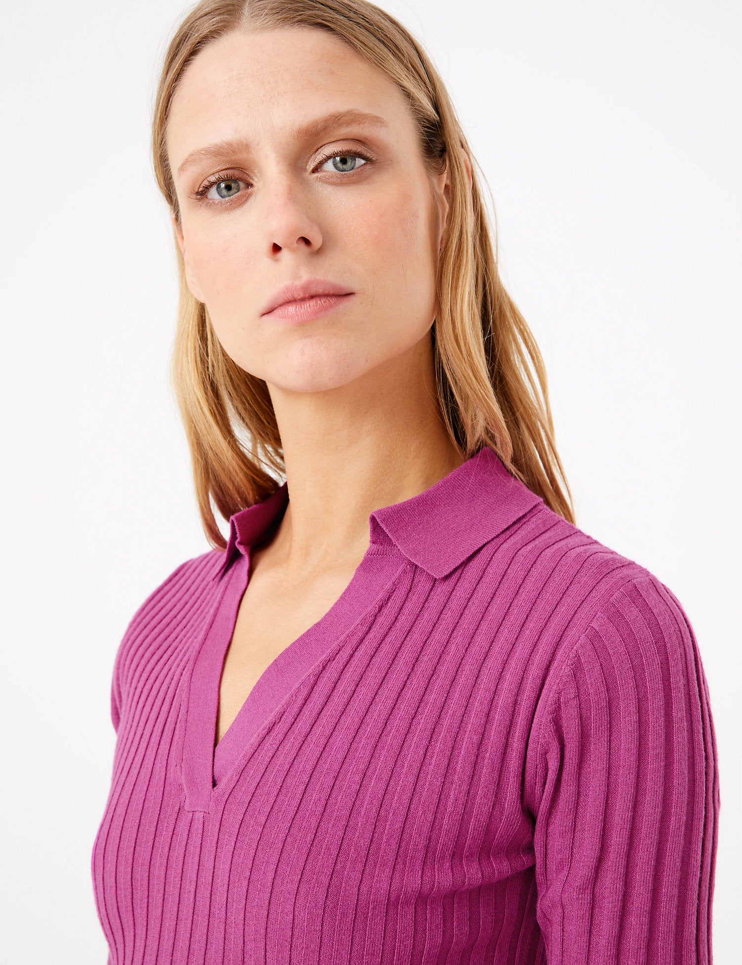 Textured Knitted Top
