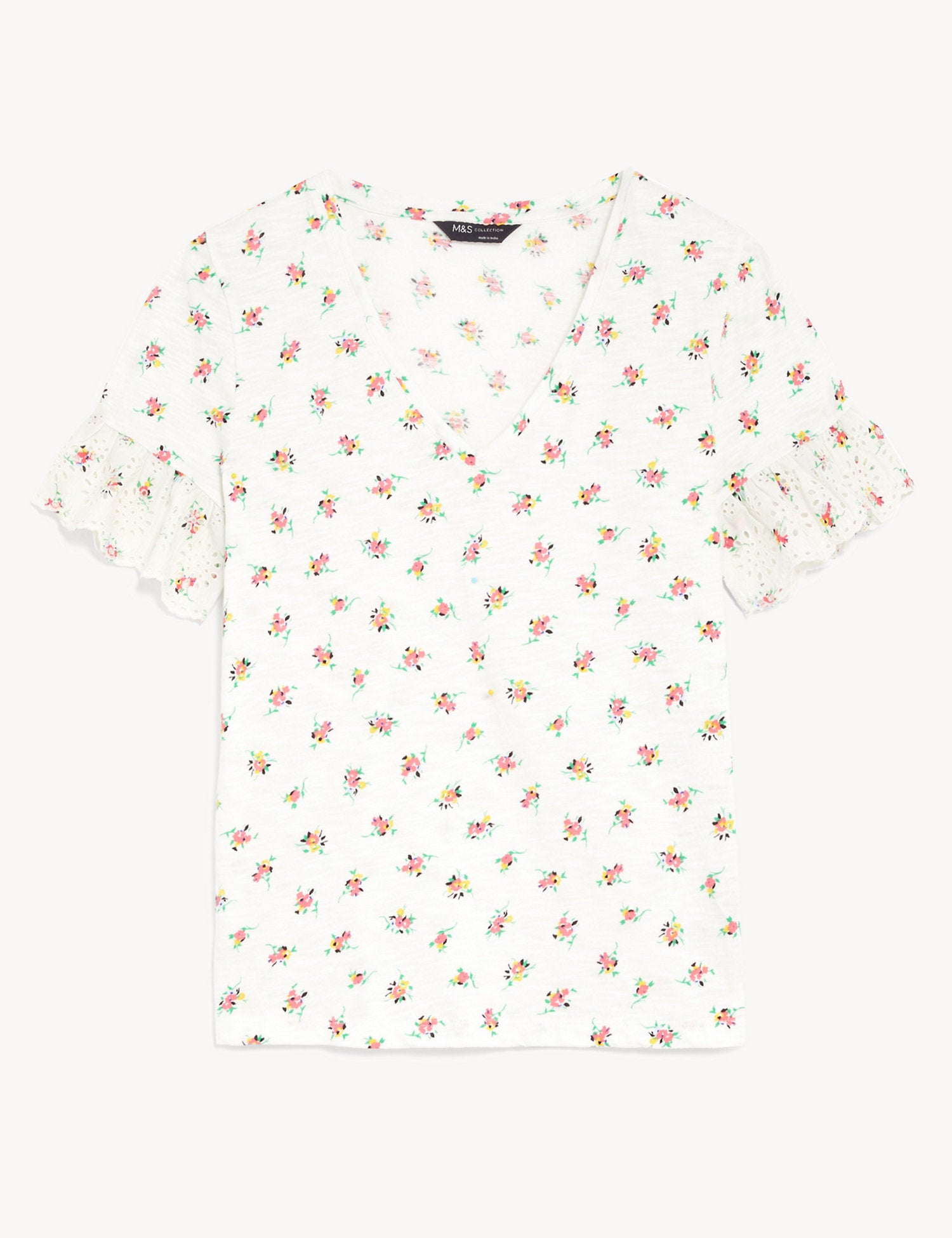 Pure Cotton Printed Top