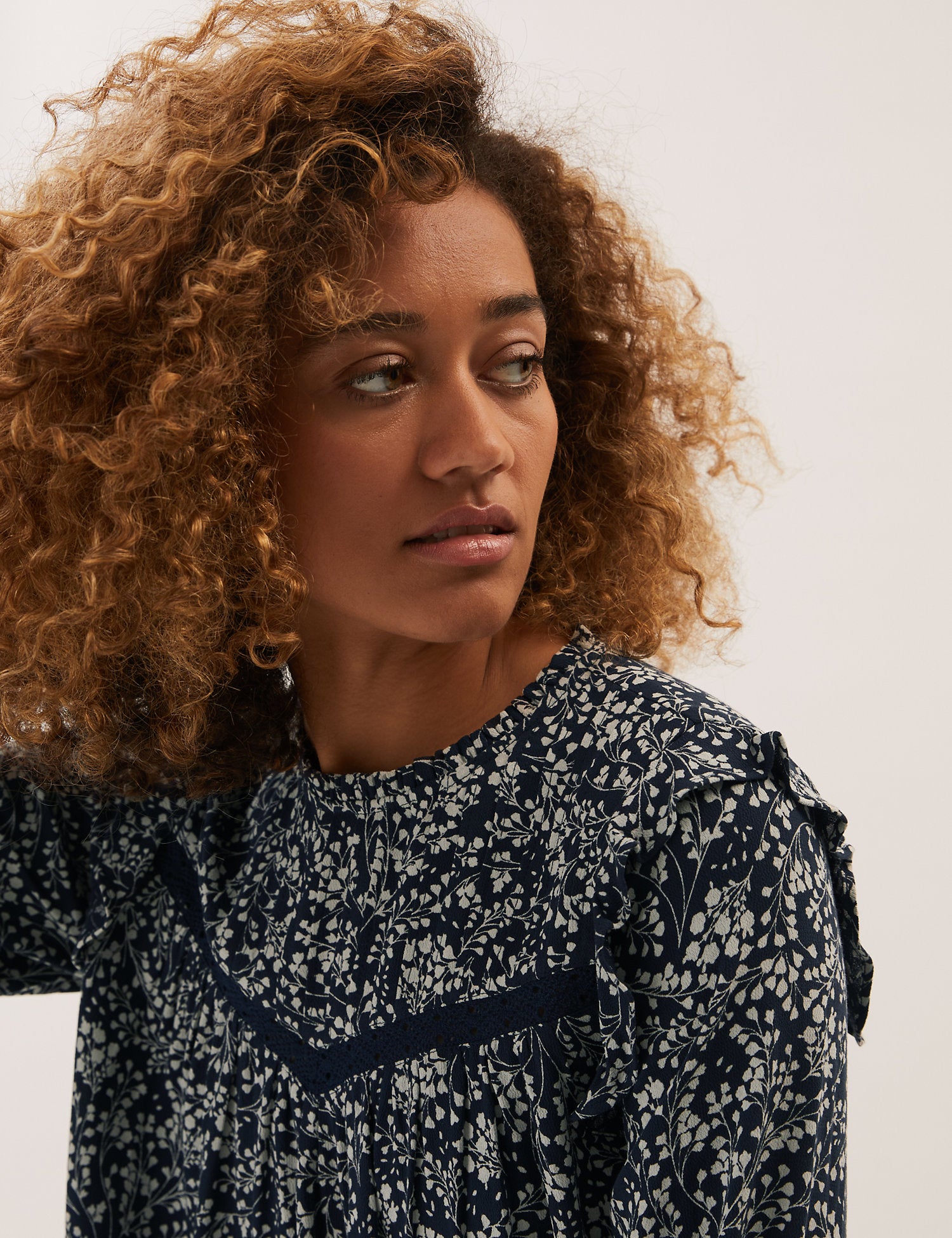 The Floral Blouse