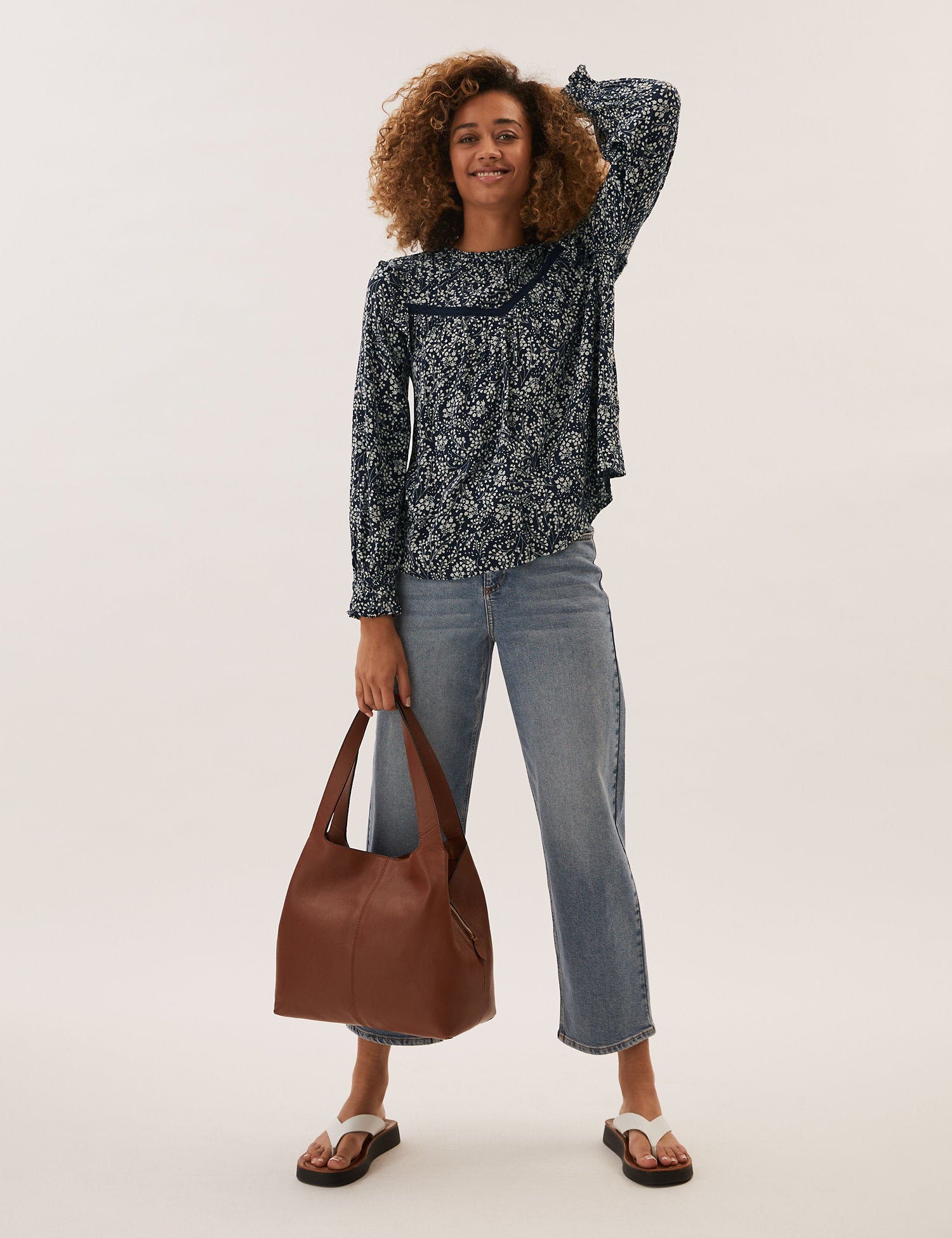 The Floral Blouse