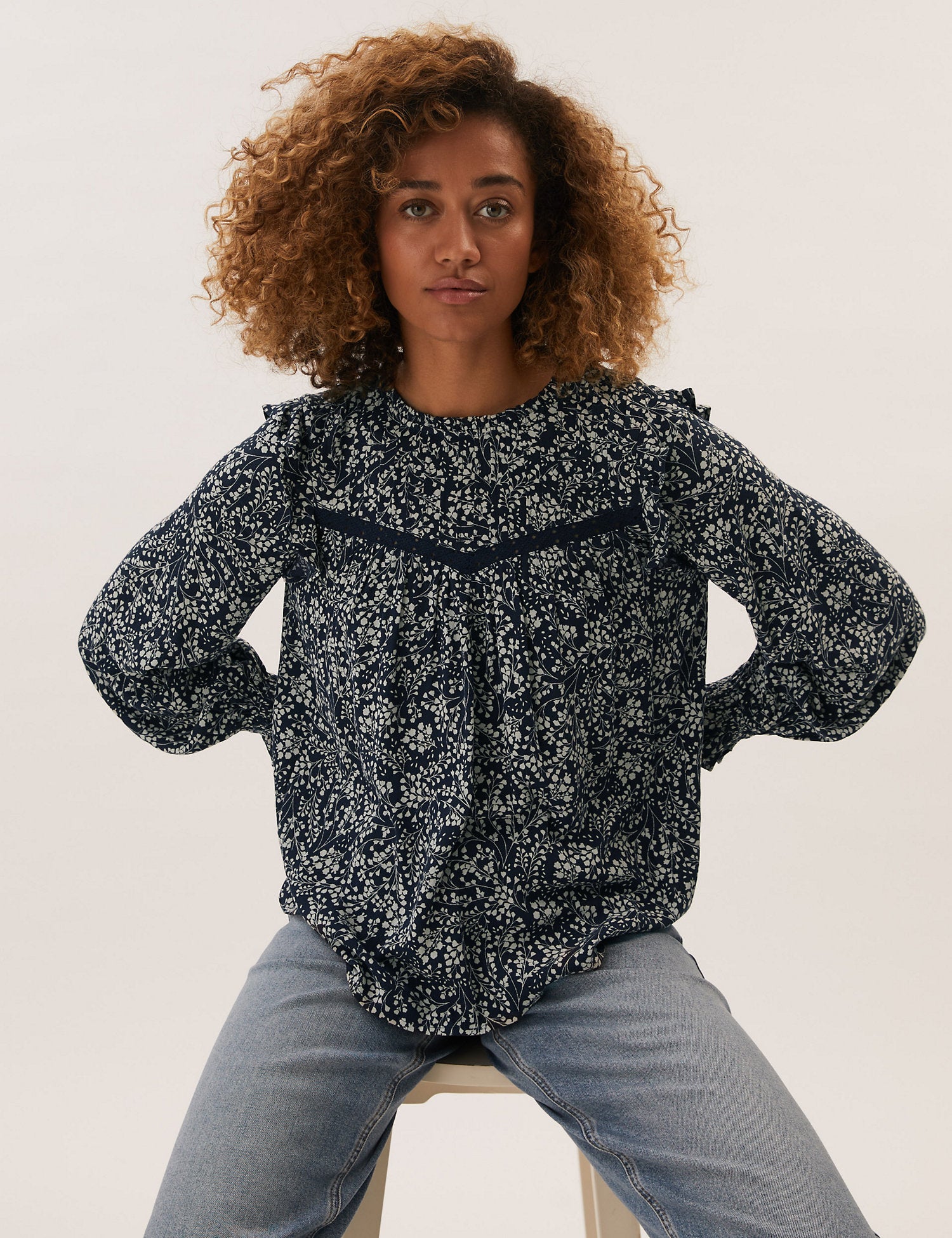 The Floral Blouse
