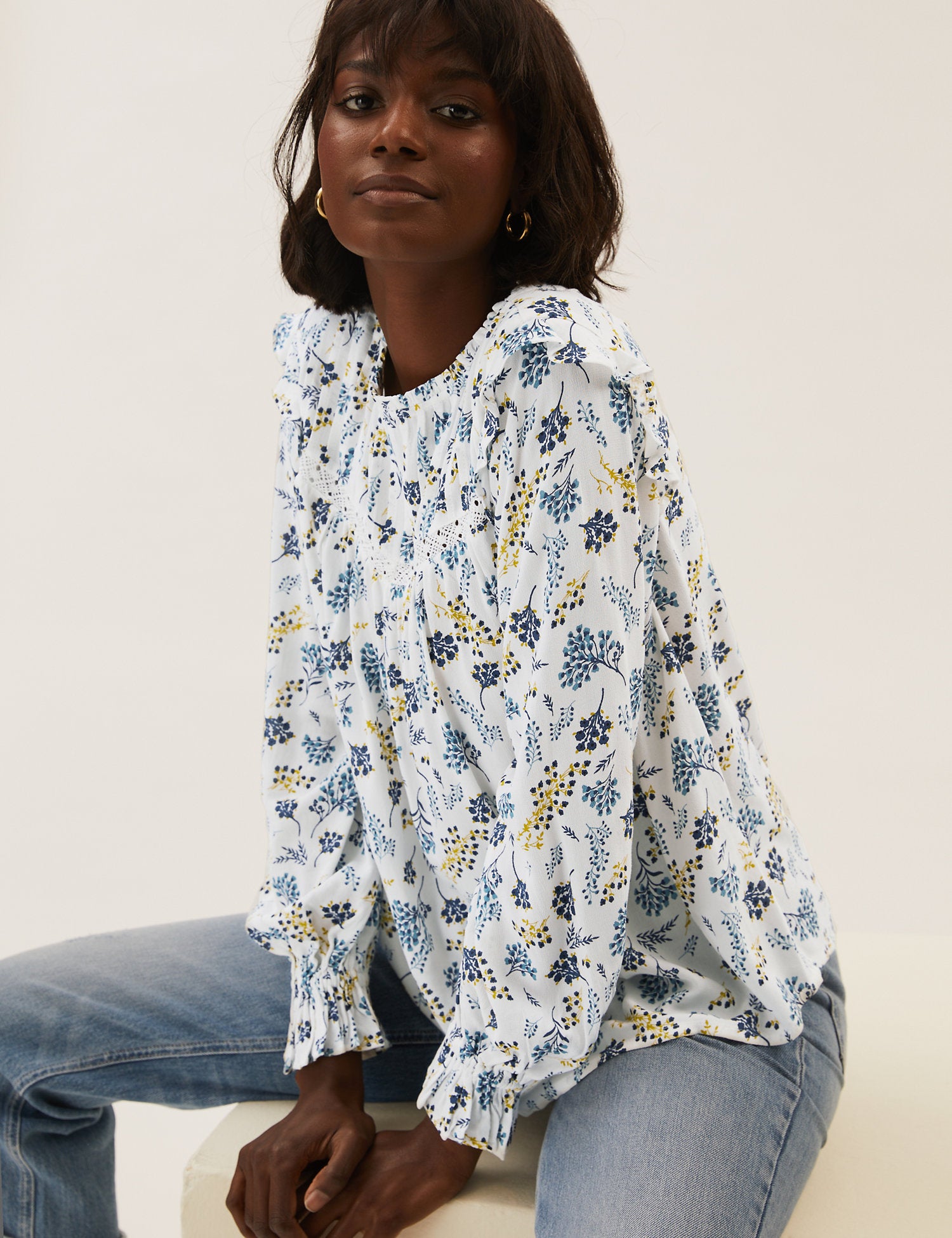 The Floral Blouse