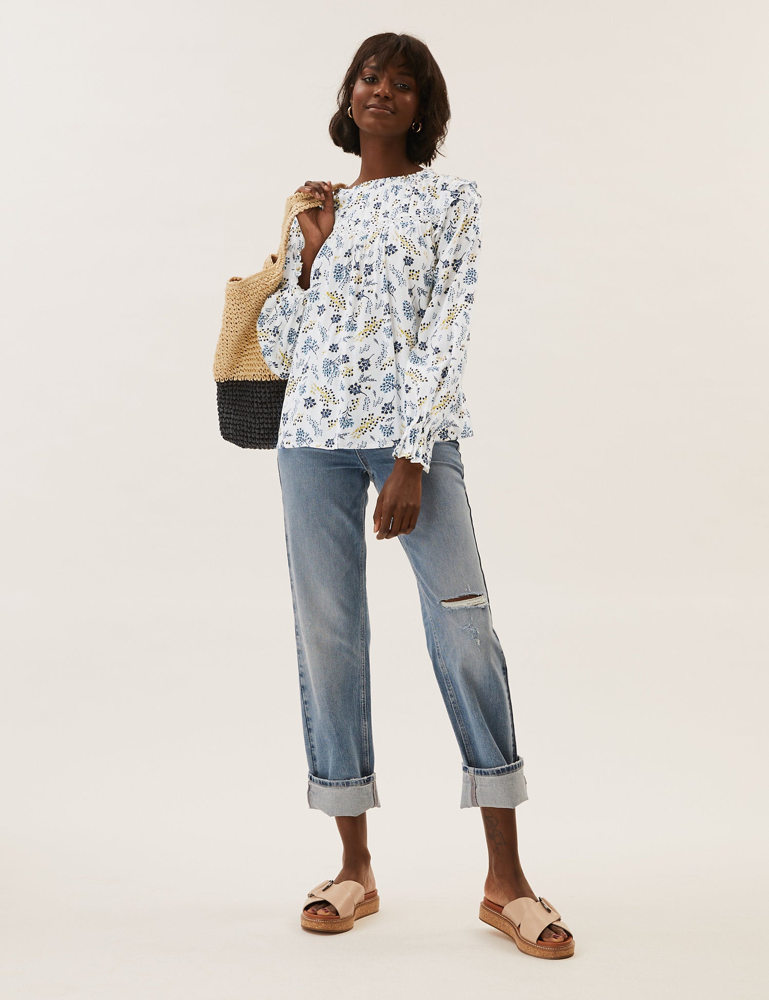 The Floral Blouse
