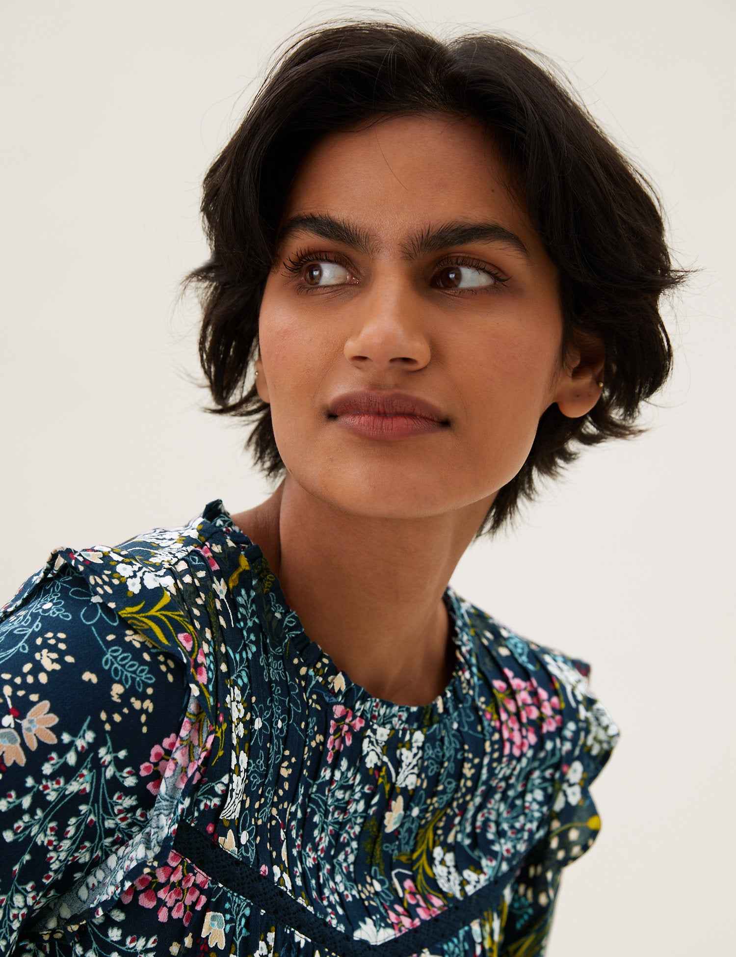 The Floral Blouse
