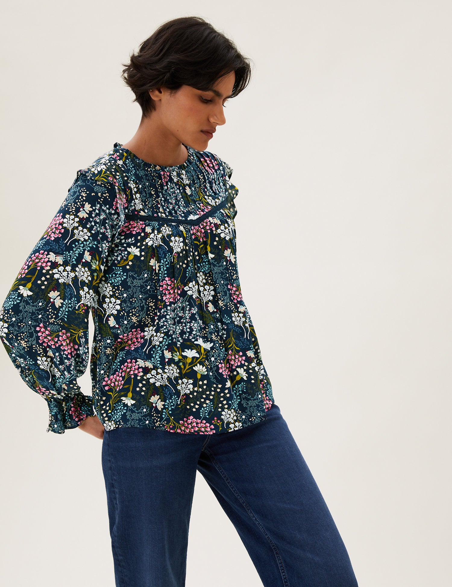 The Floral Blouse