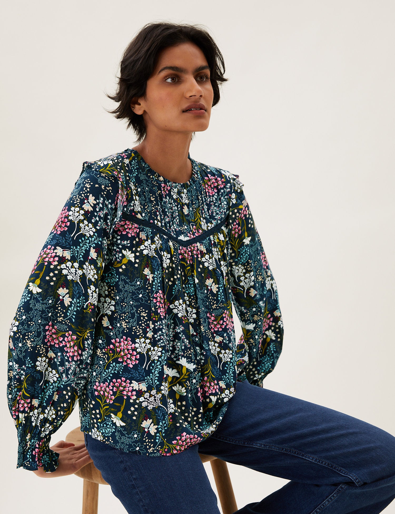 The Floral Blouse