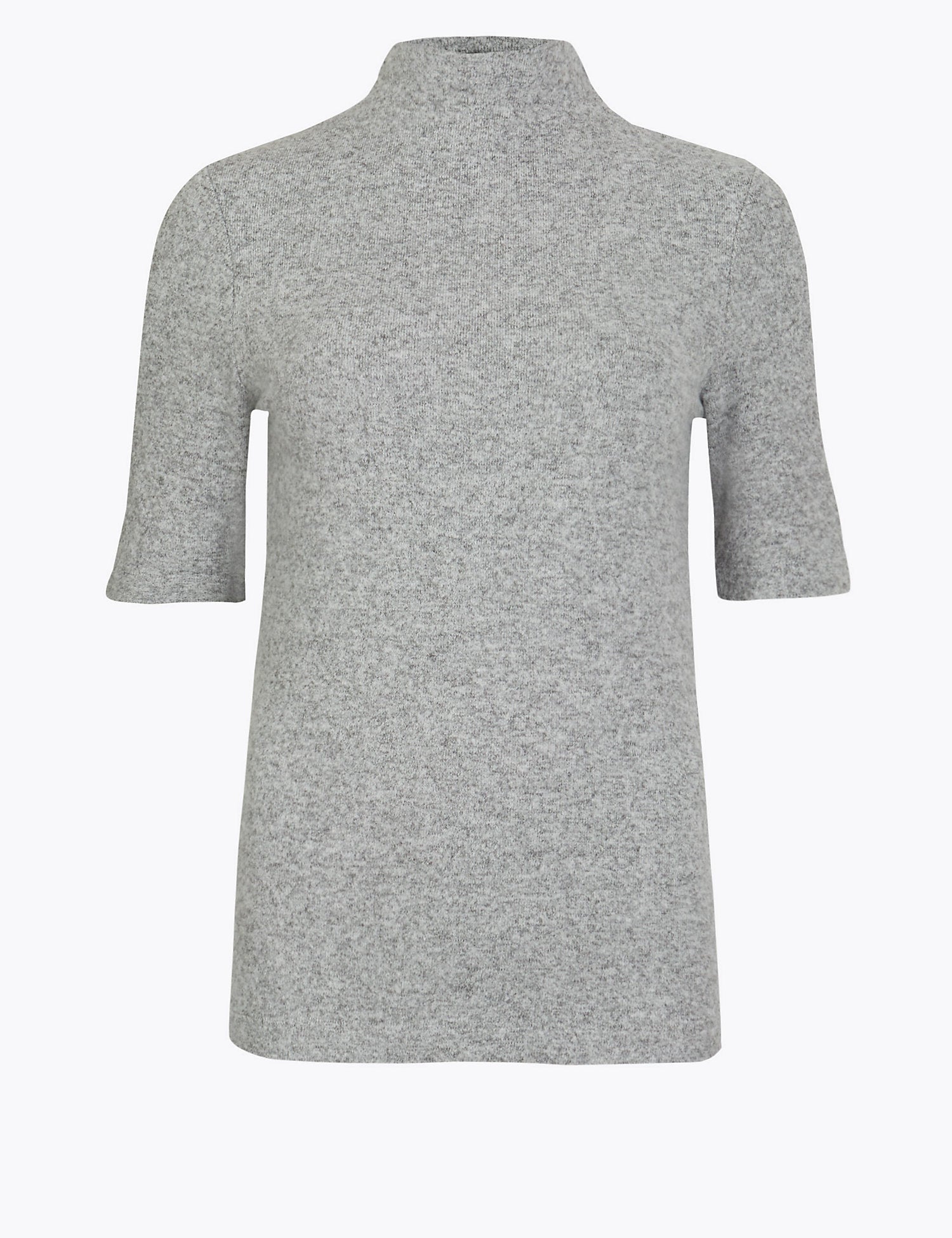 Textured Cosy Short Sleeve Top