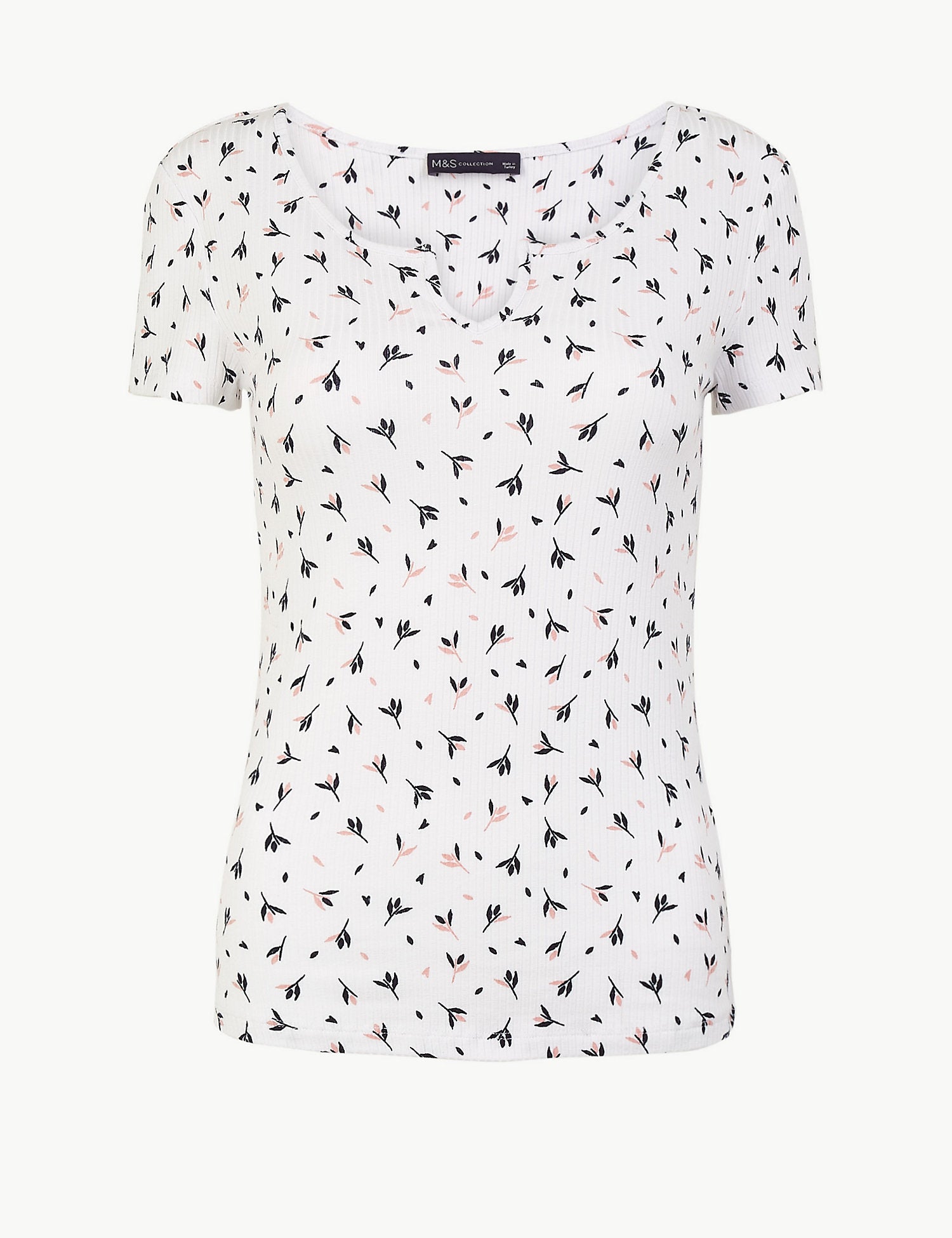 Printed Fitted T-Shirt