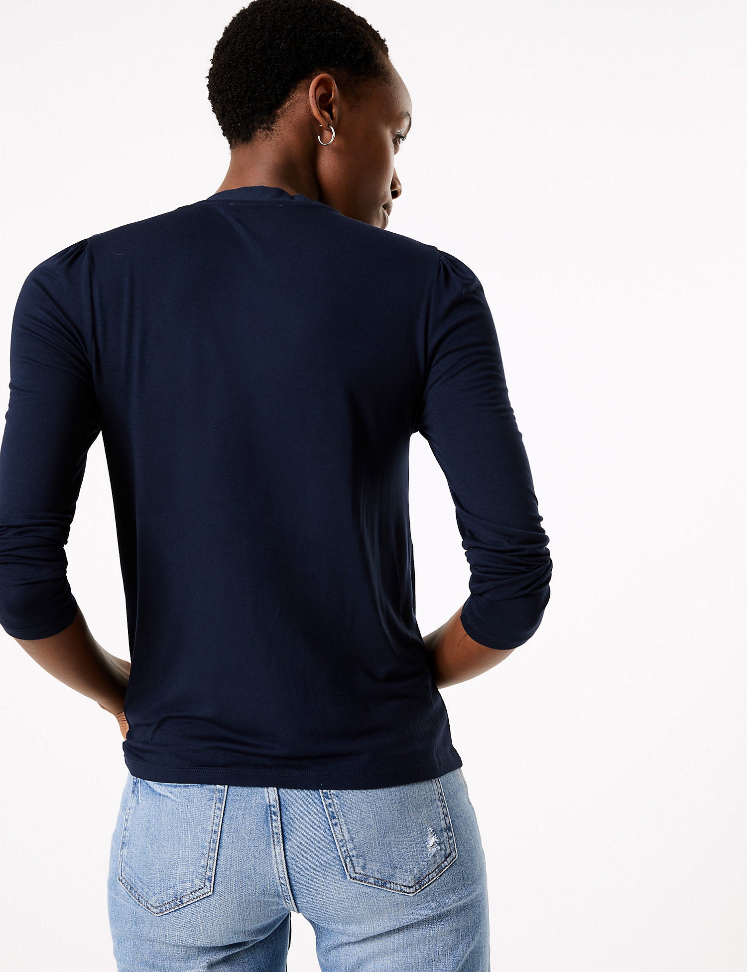 Pussybow Long Sleeve Top