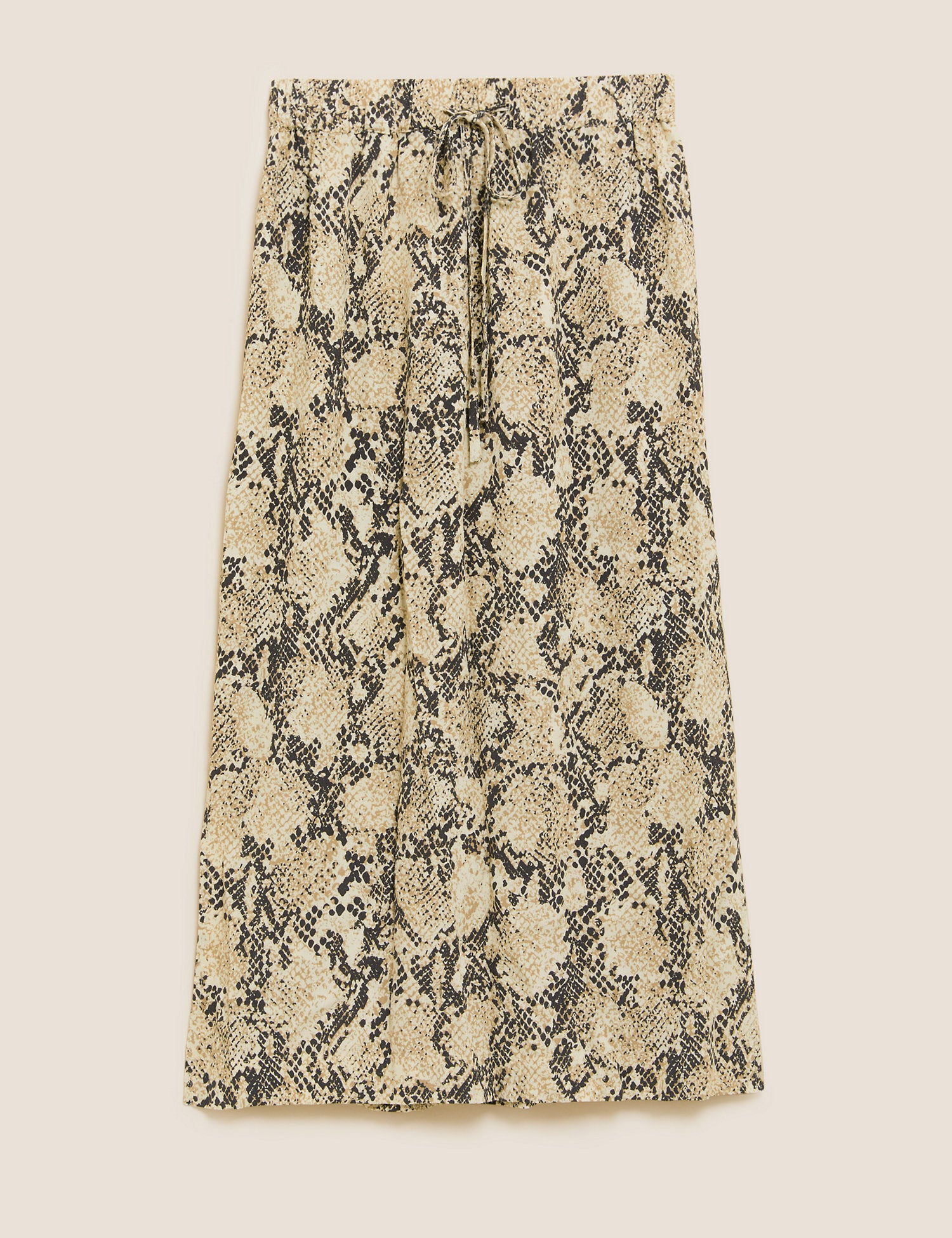Animal Print Midi Straight Pencil Skirt