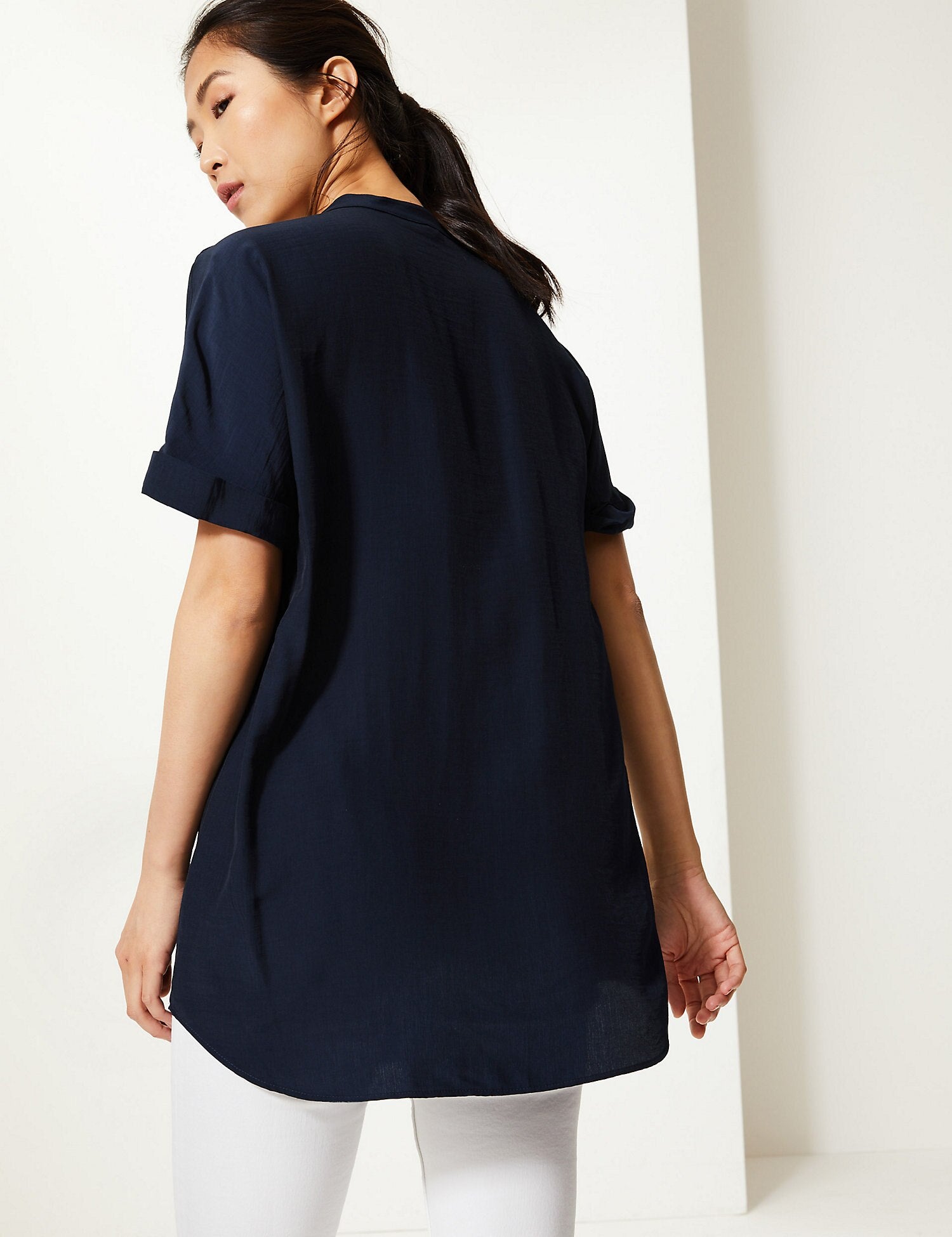 Patch Pocket Longline Tunic