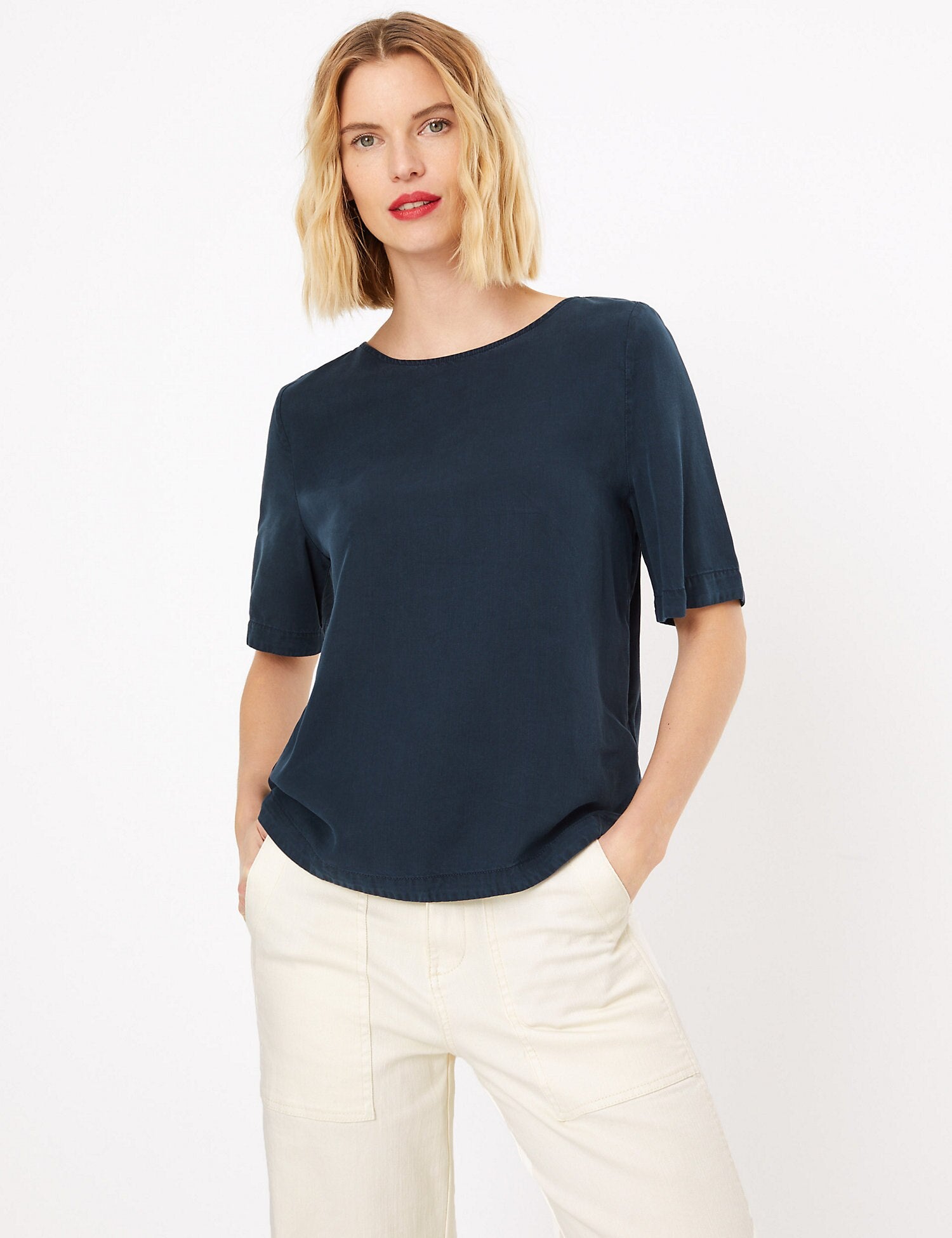 Round Neck Blouse